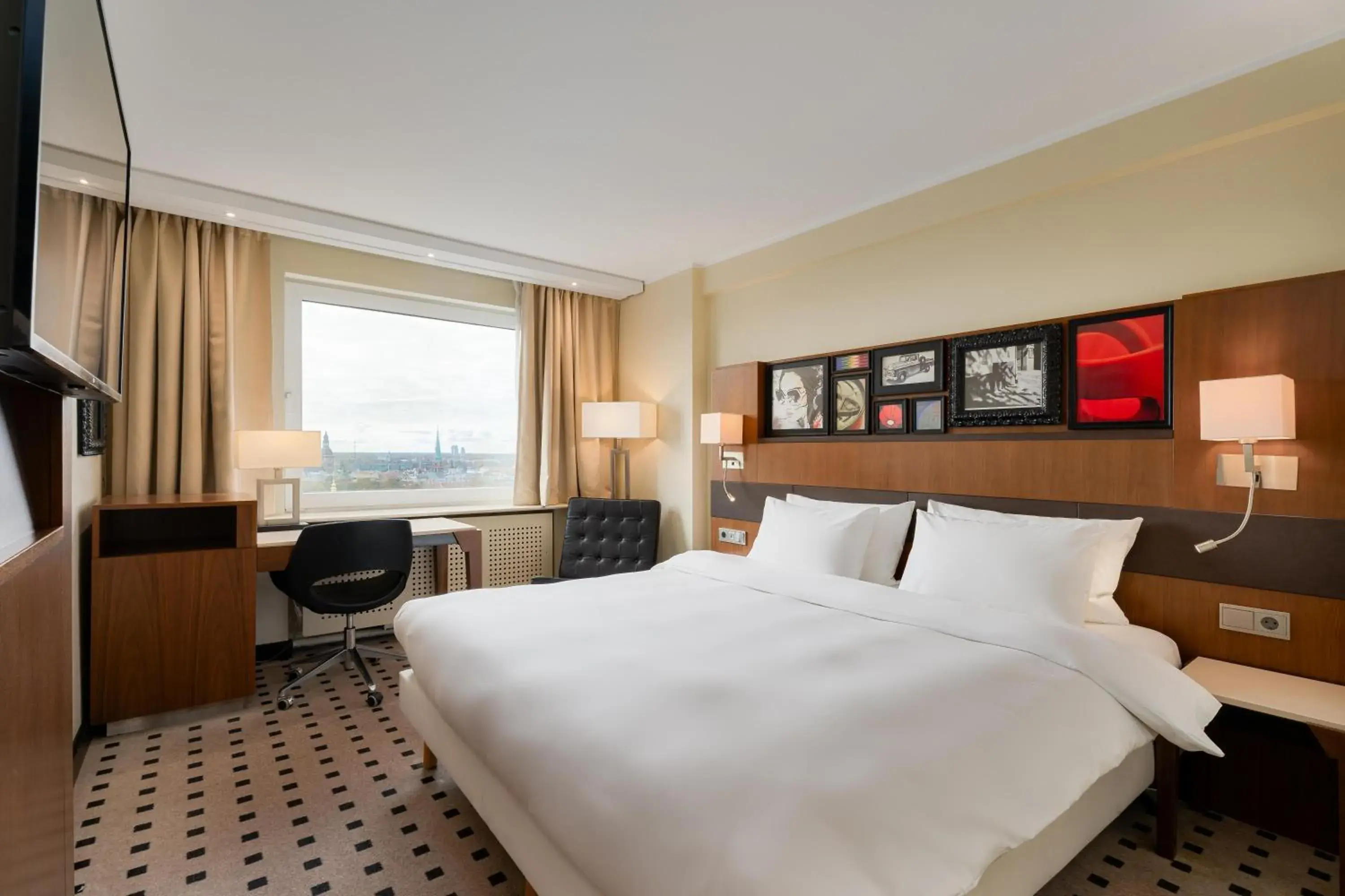 Bedroom, Bed in Radisson Blu Latvija Conference & Spa Hotel, Riga Bedroom, Bed in Radisson Blu Latvija Conference & Spa Hotel, Riga