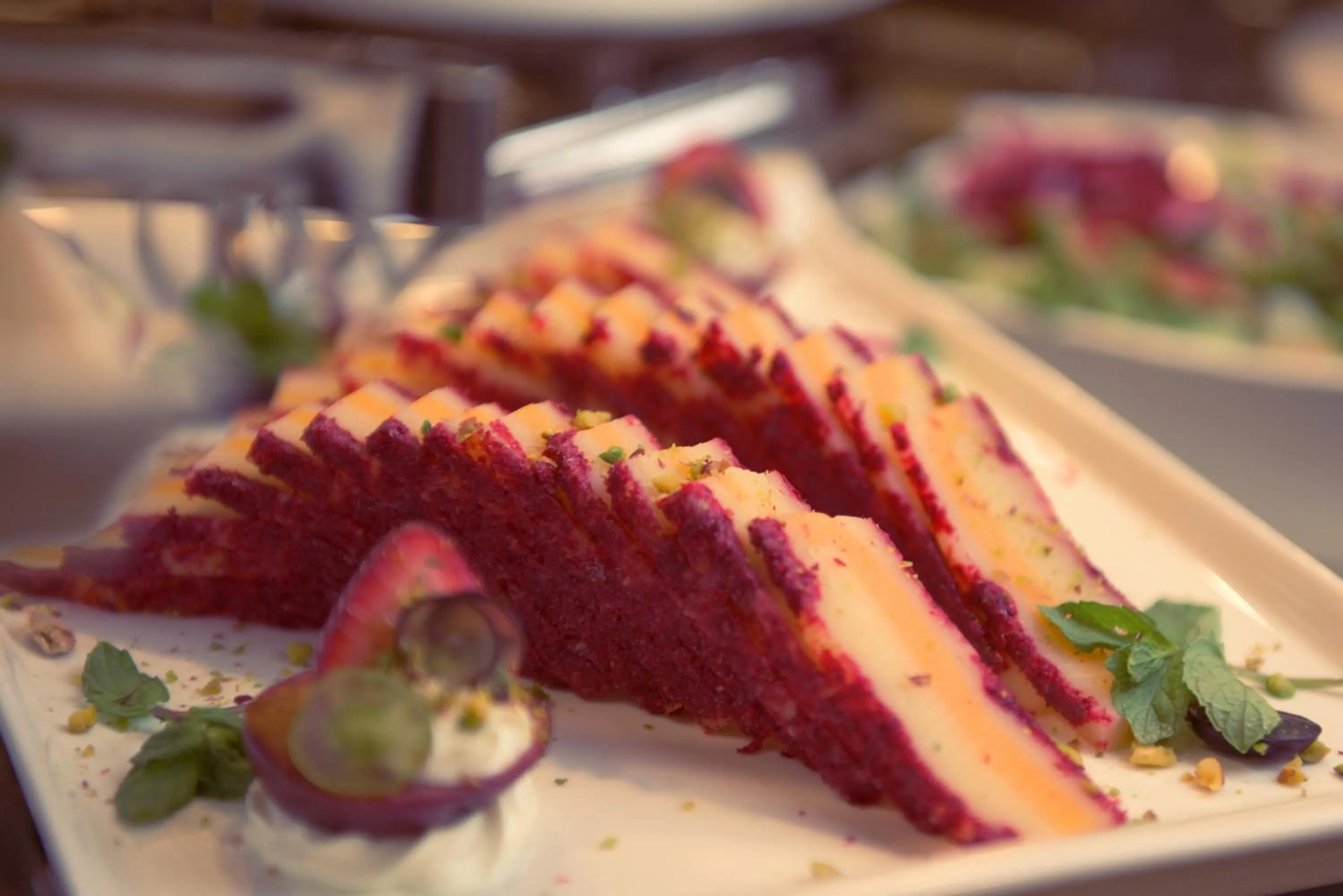 Food close-up in SAJA By Warwick Madinah Hotel