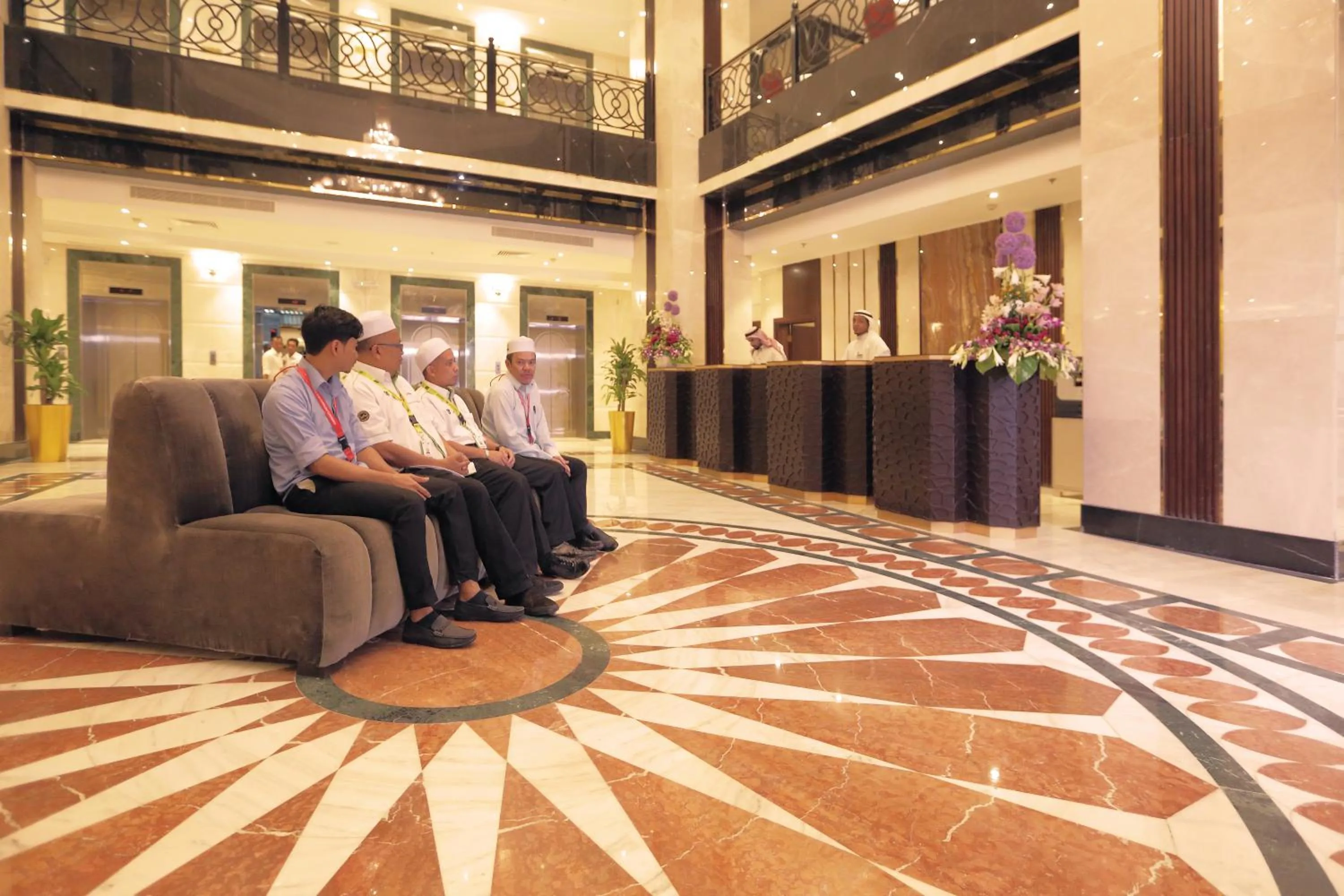 Lobby or reception in SAJA By Warwick Madinah Hotel