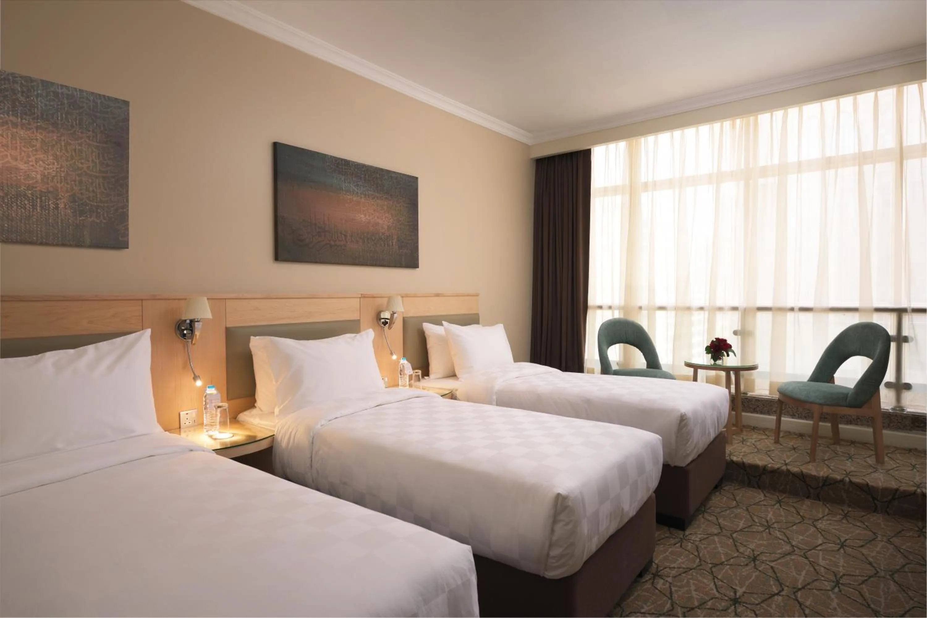 Bed in SAJA By Warwick Madinah Hotel