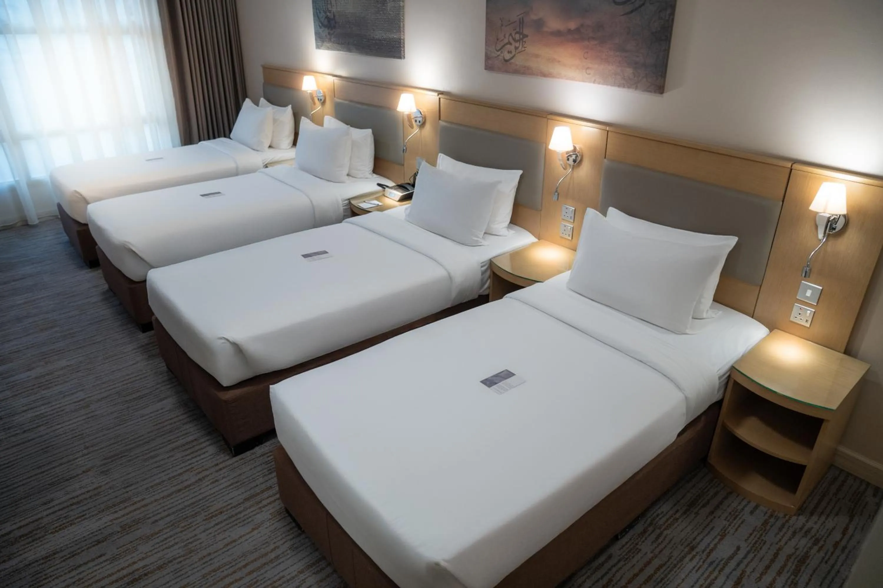 Bed in SAJA By Warwick Madinah Hotel