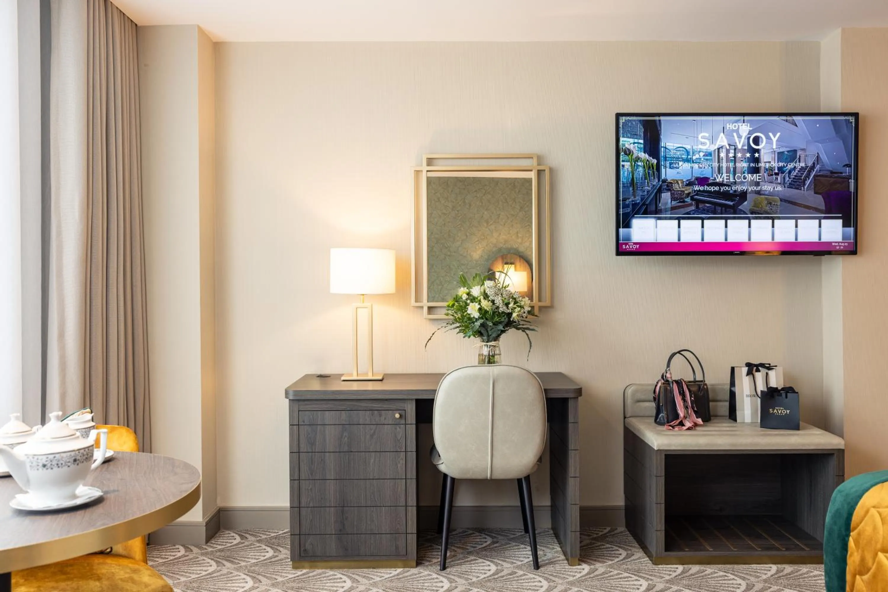 Decorative detail in The Savoy Hotel