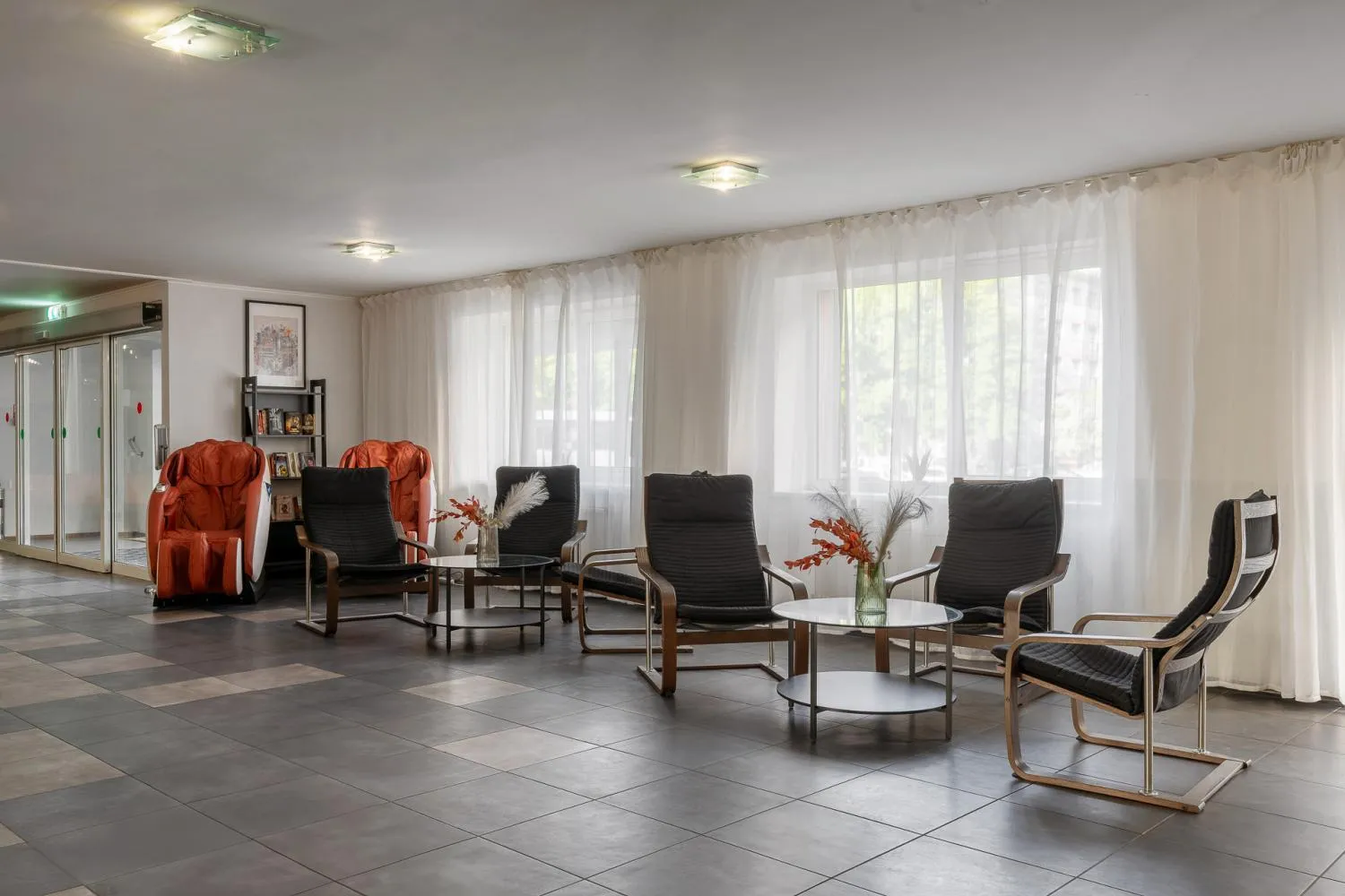 Seating area in Apart Hotel Tomo FREE PARKING