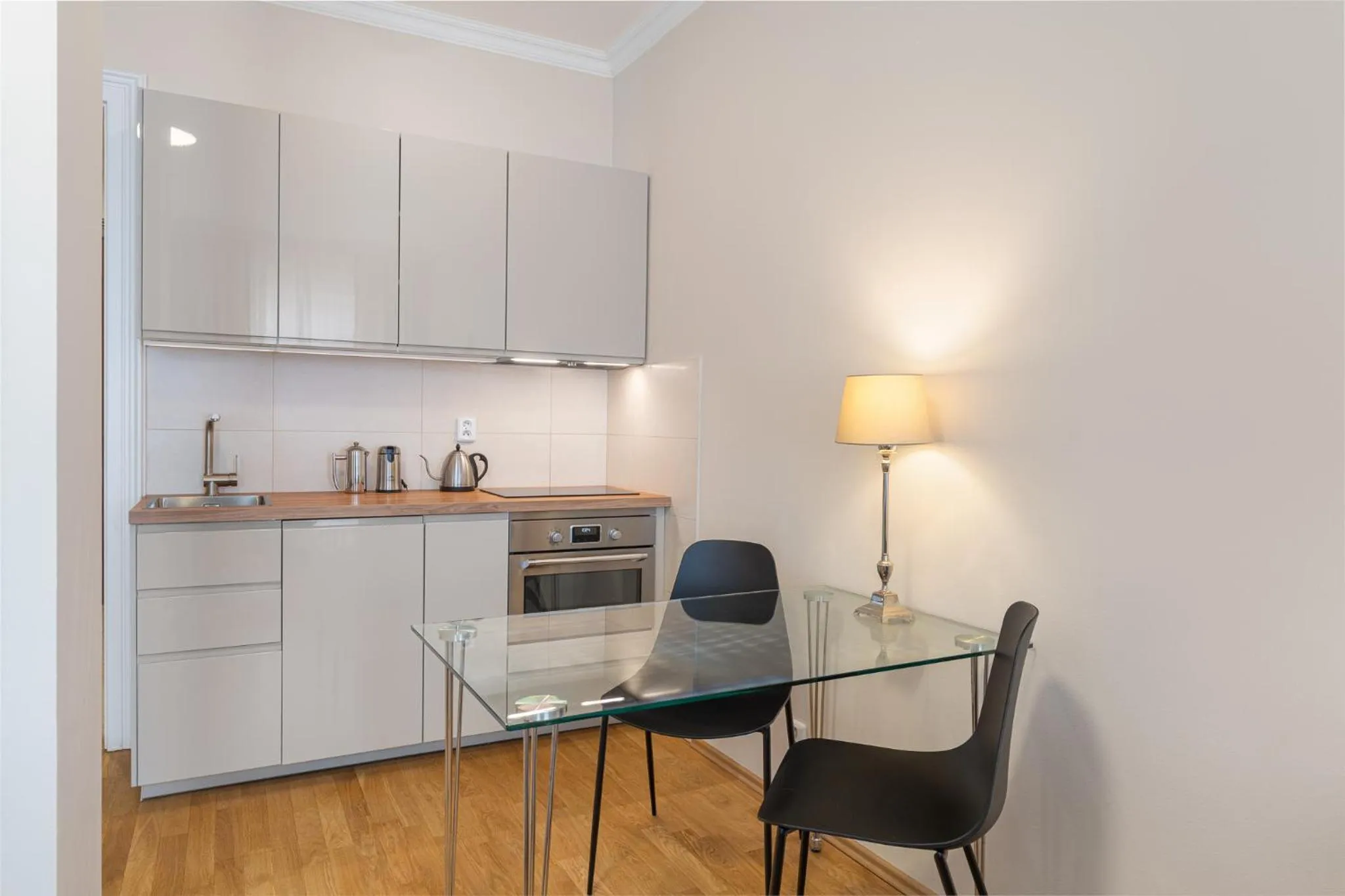 Kitchen or kitchenette in Hunger Wall Residence