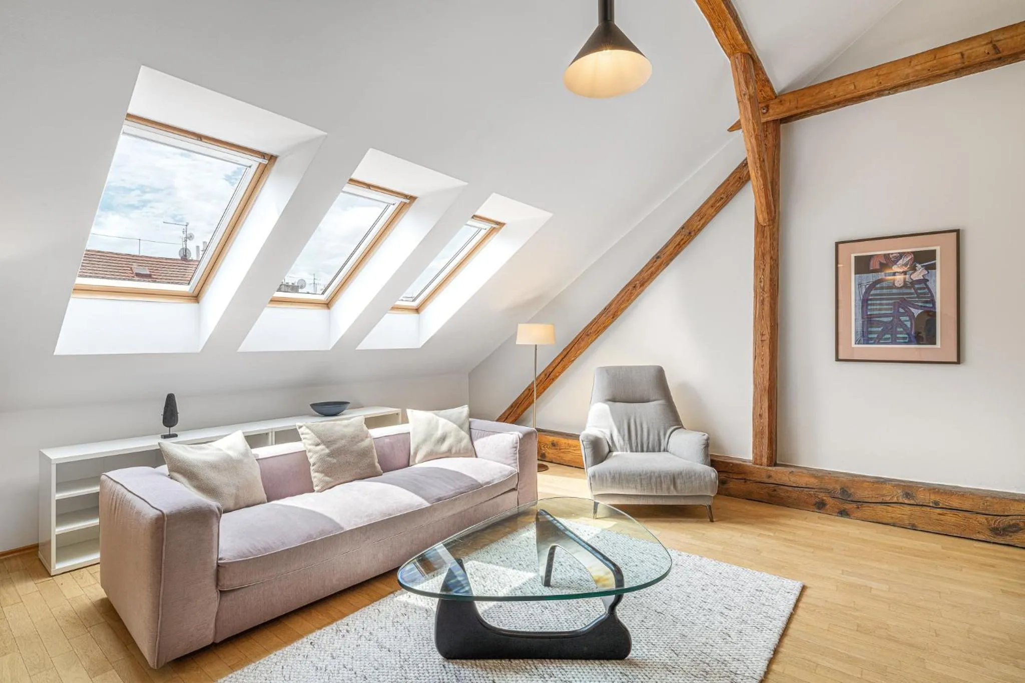 Living room in Hunger Wall Residence