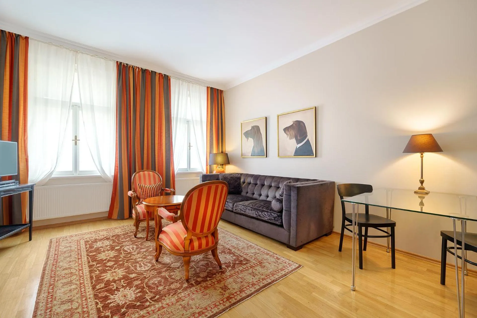 Living room in Hunger Wall Residence