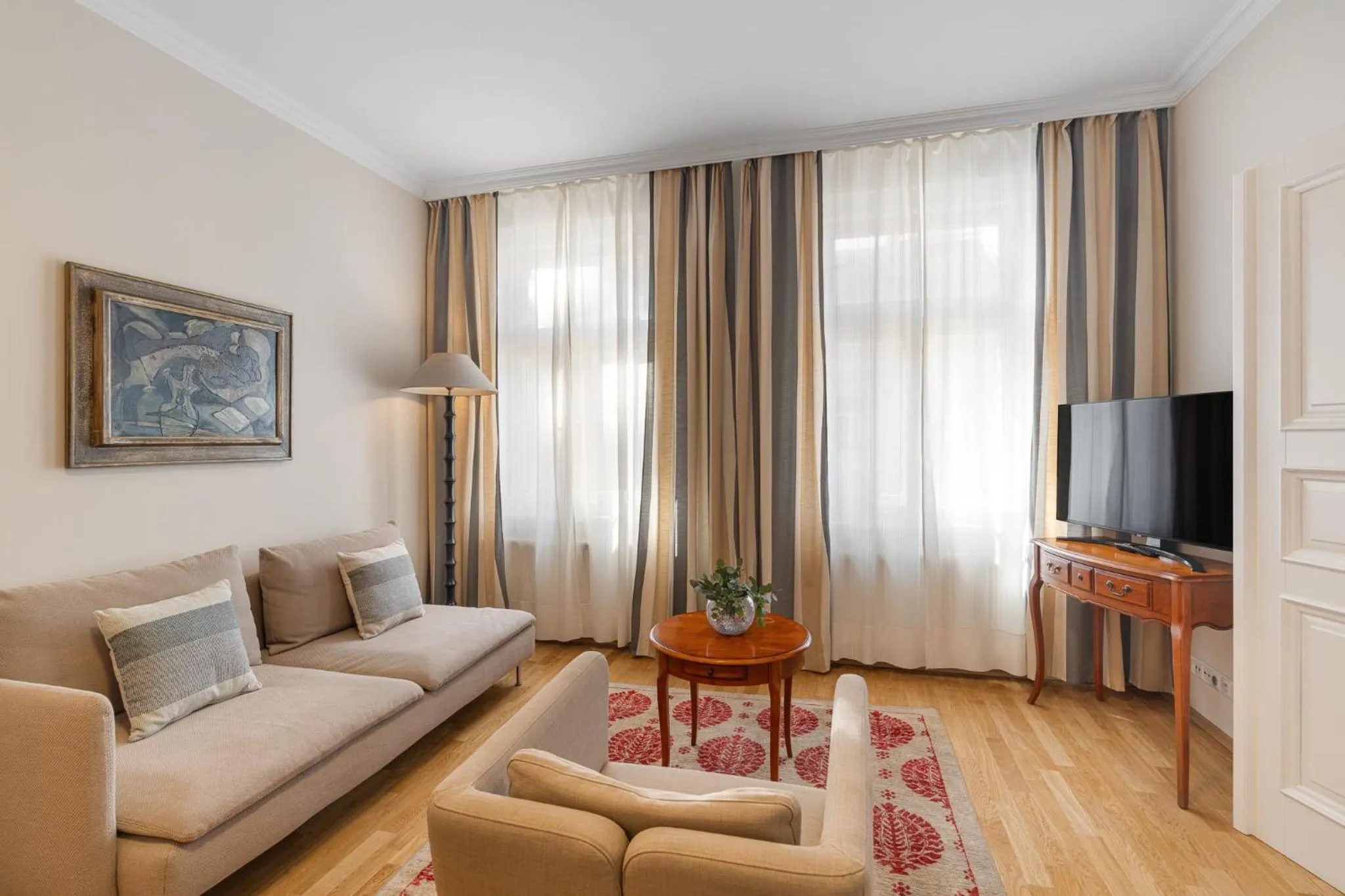 Living room in Hunger Wall Residence