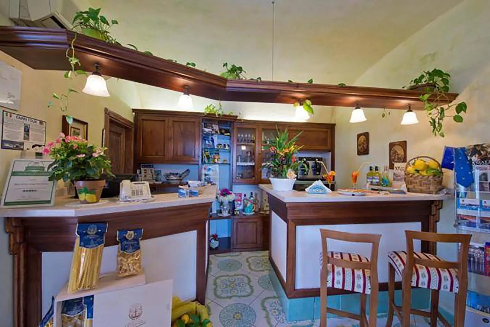 Lobby or reception in L'Antico Borgo Dei Limoni