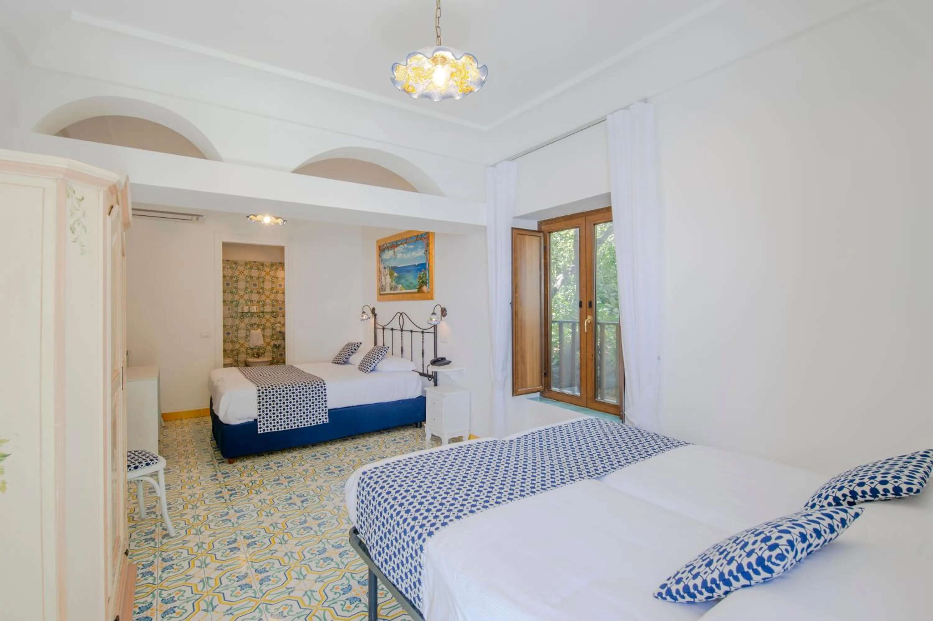 Bed in Hotel Costa Diva