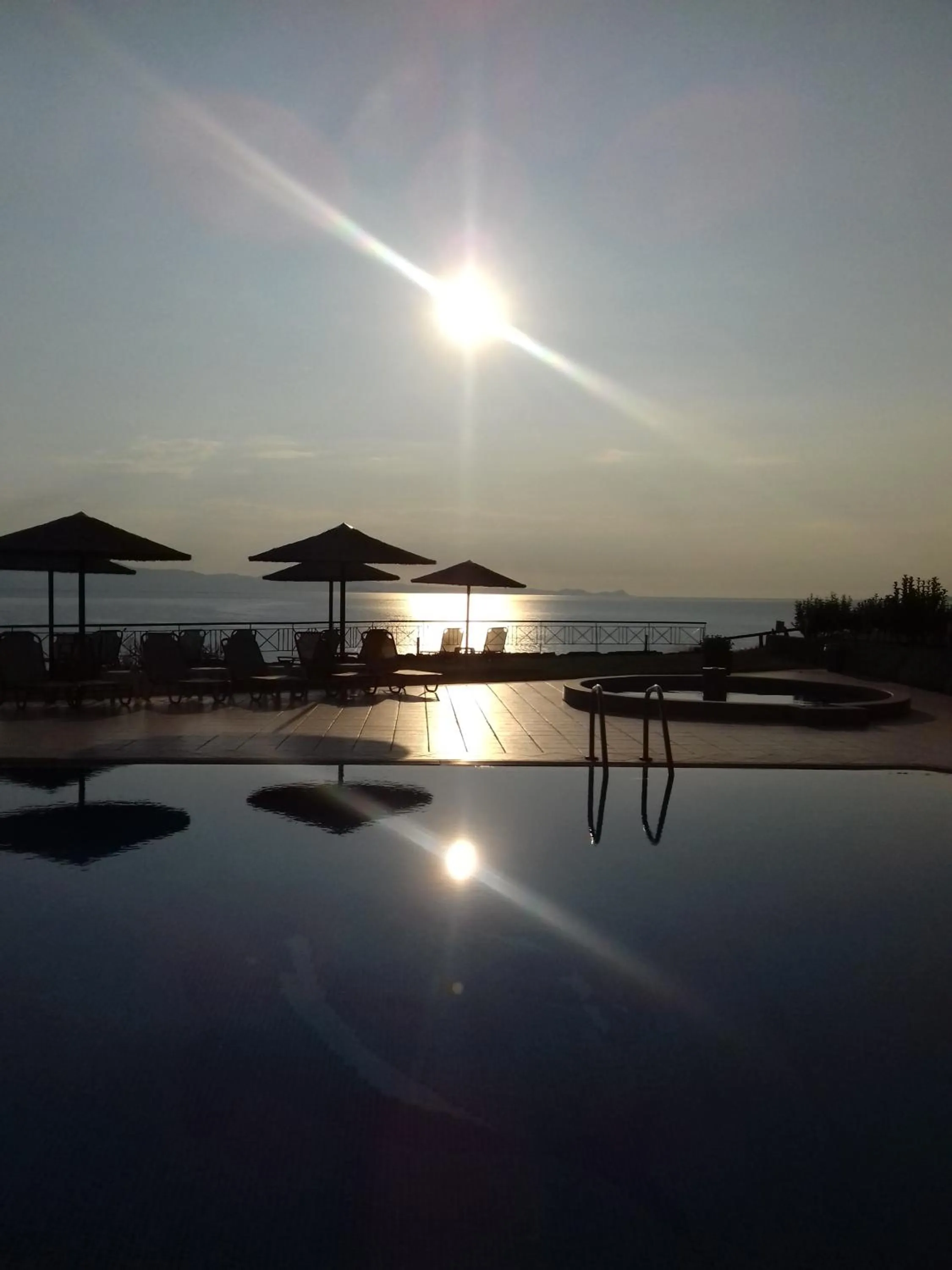 Sea view in Aegean Blue Studios