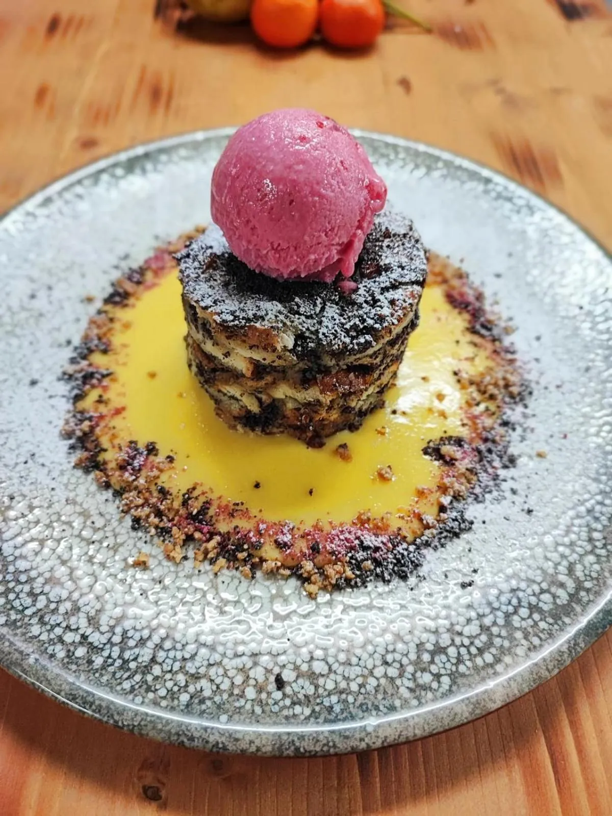 Food close-up in Nelson Hotel