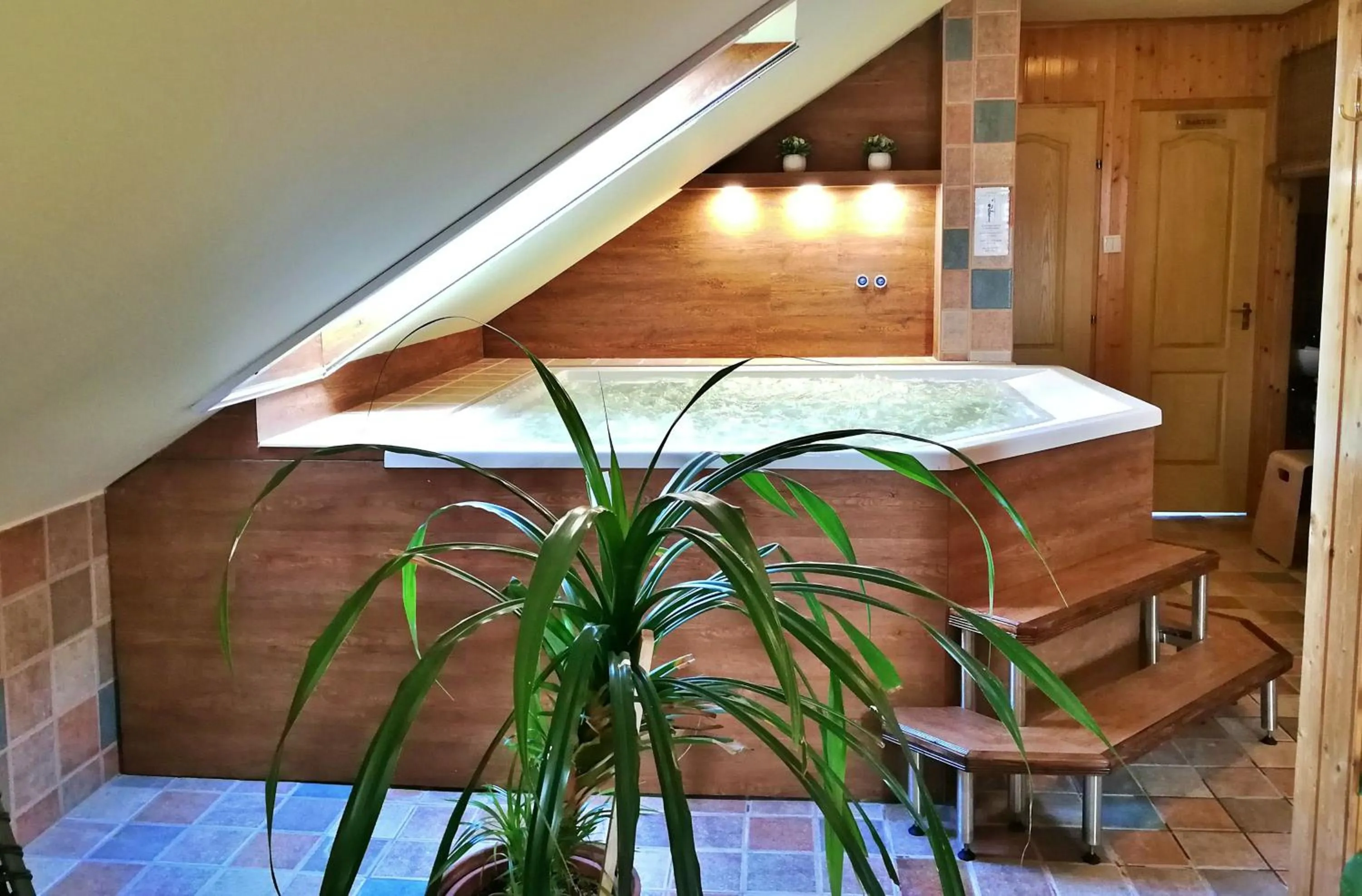 Hot Tub in Nelson Hotel