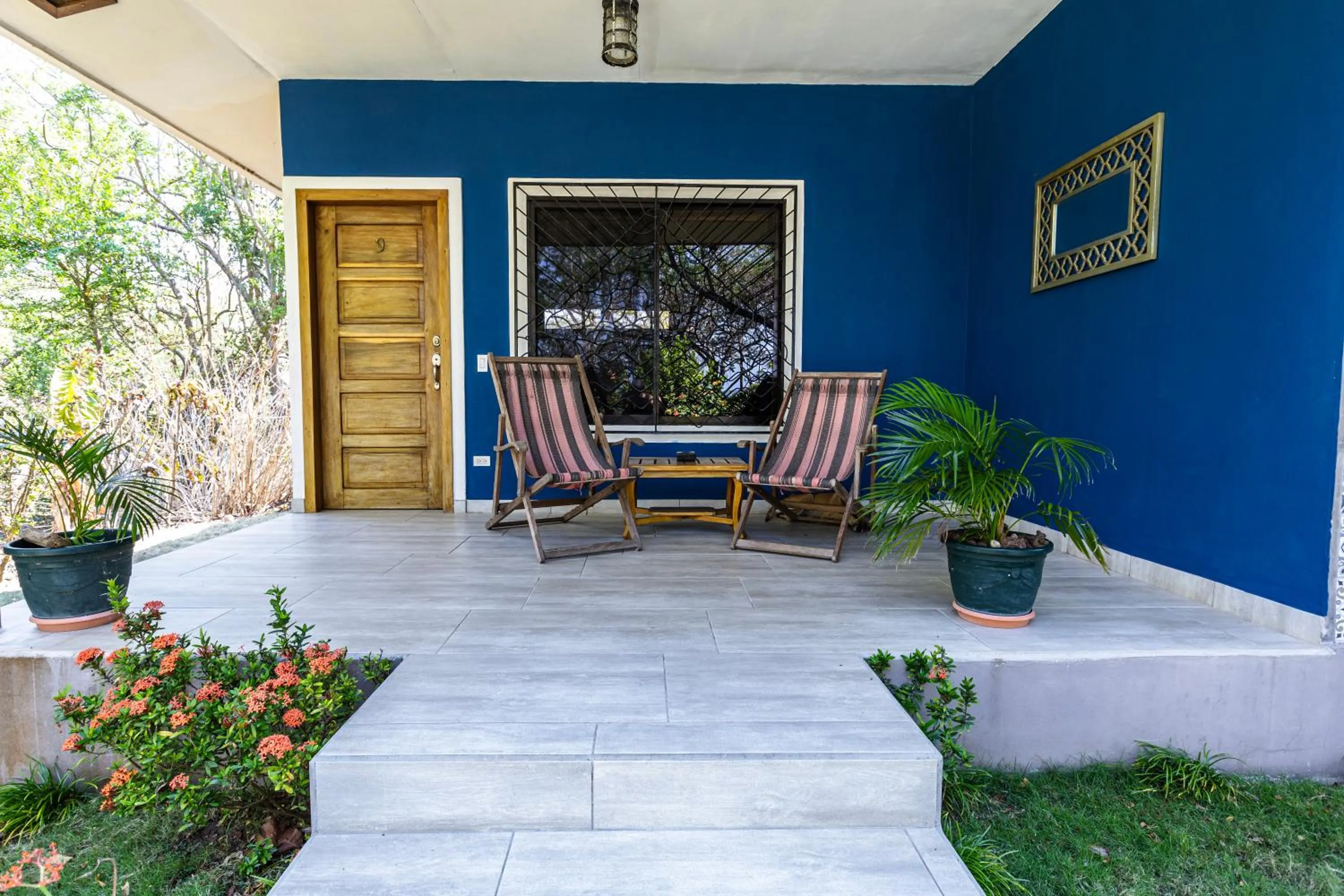 Patio in Xalli Beach Hotel