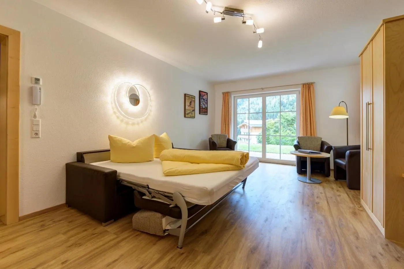 Living room, Bed in Apart La Vita