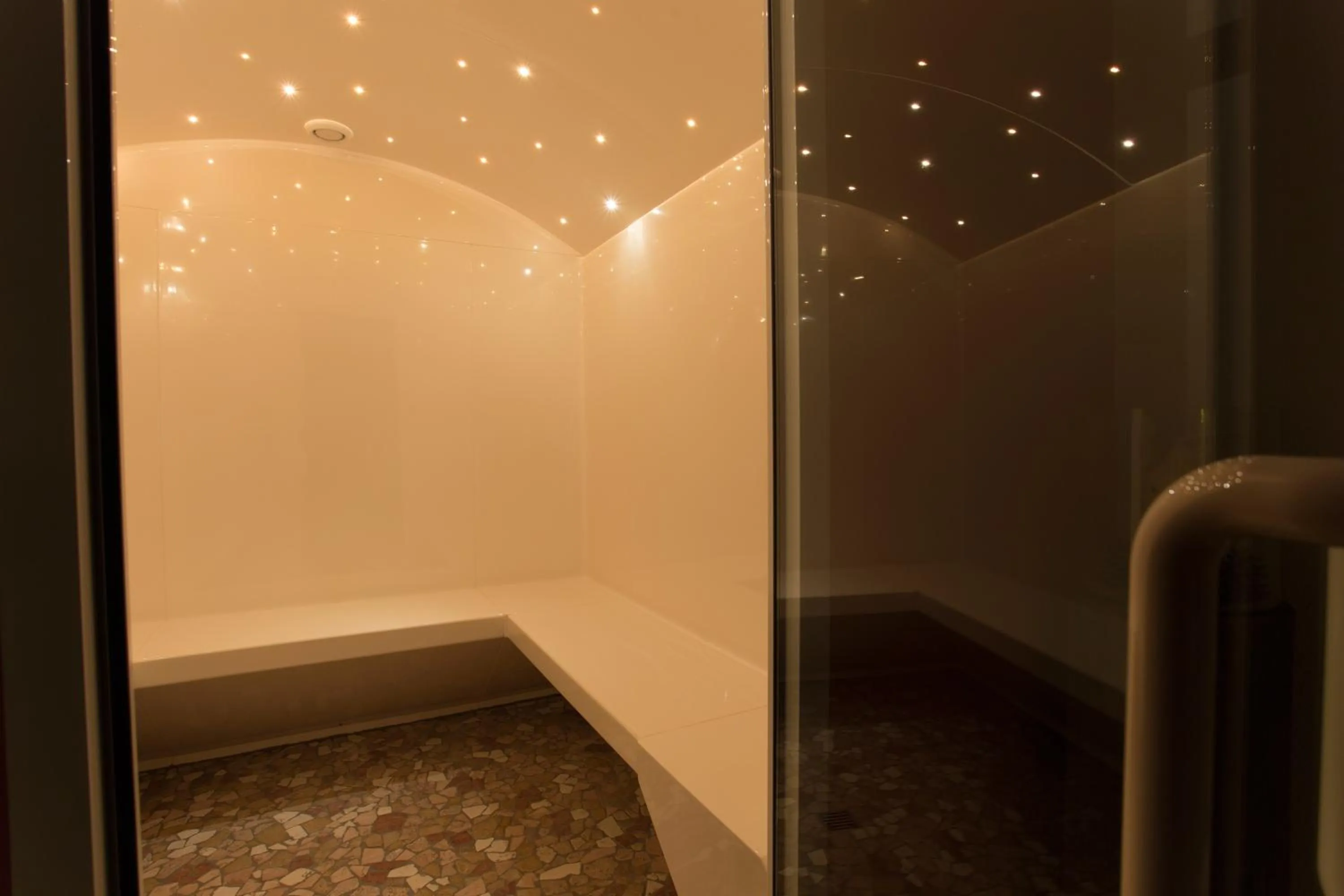 Steam room in Apart La Vita