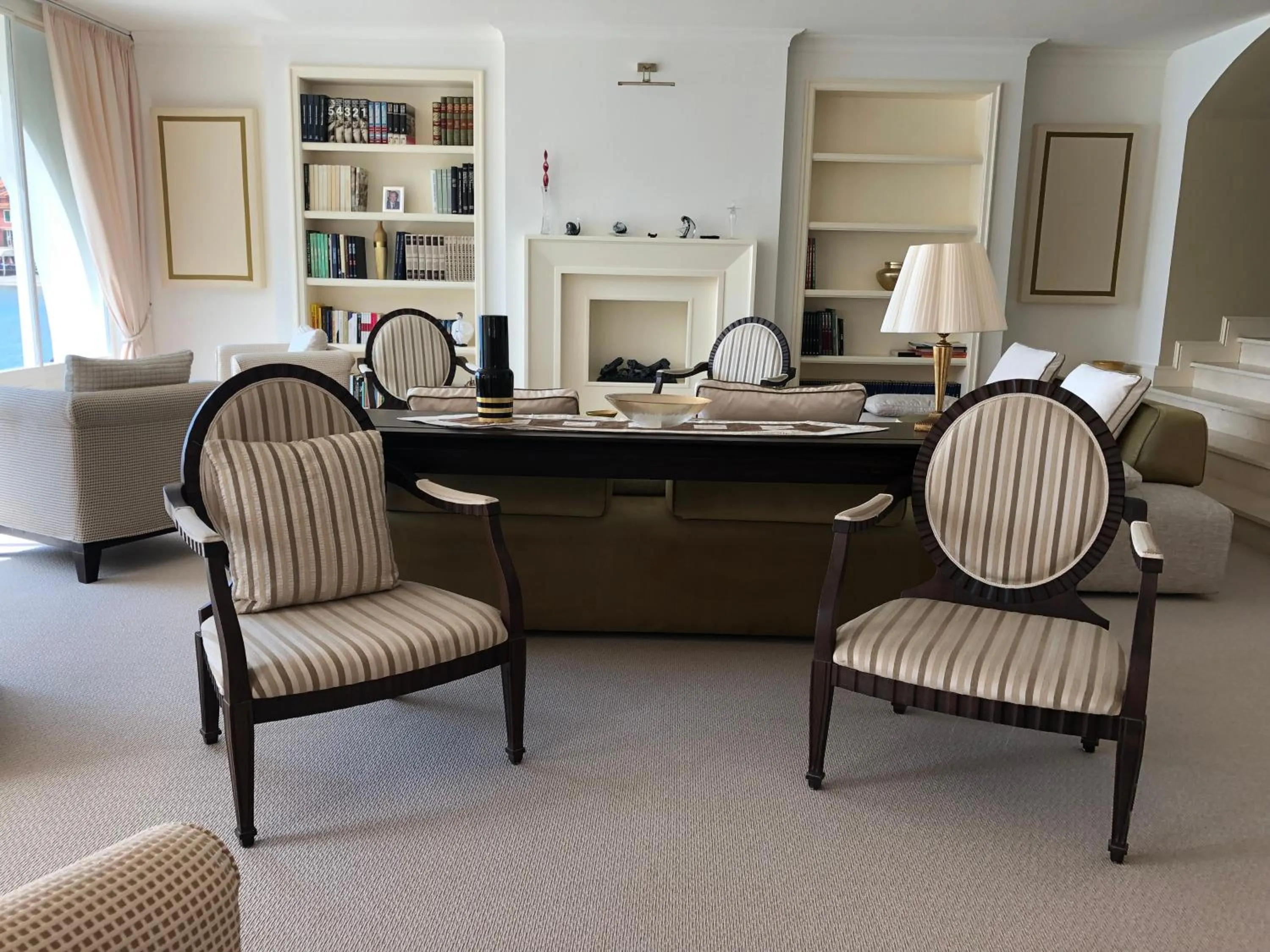 Communal lounge/ TV room in Hotel Miramare & Spa