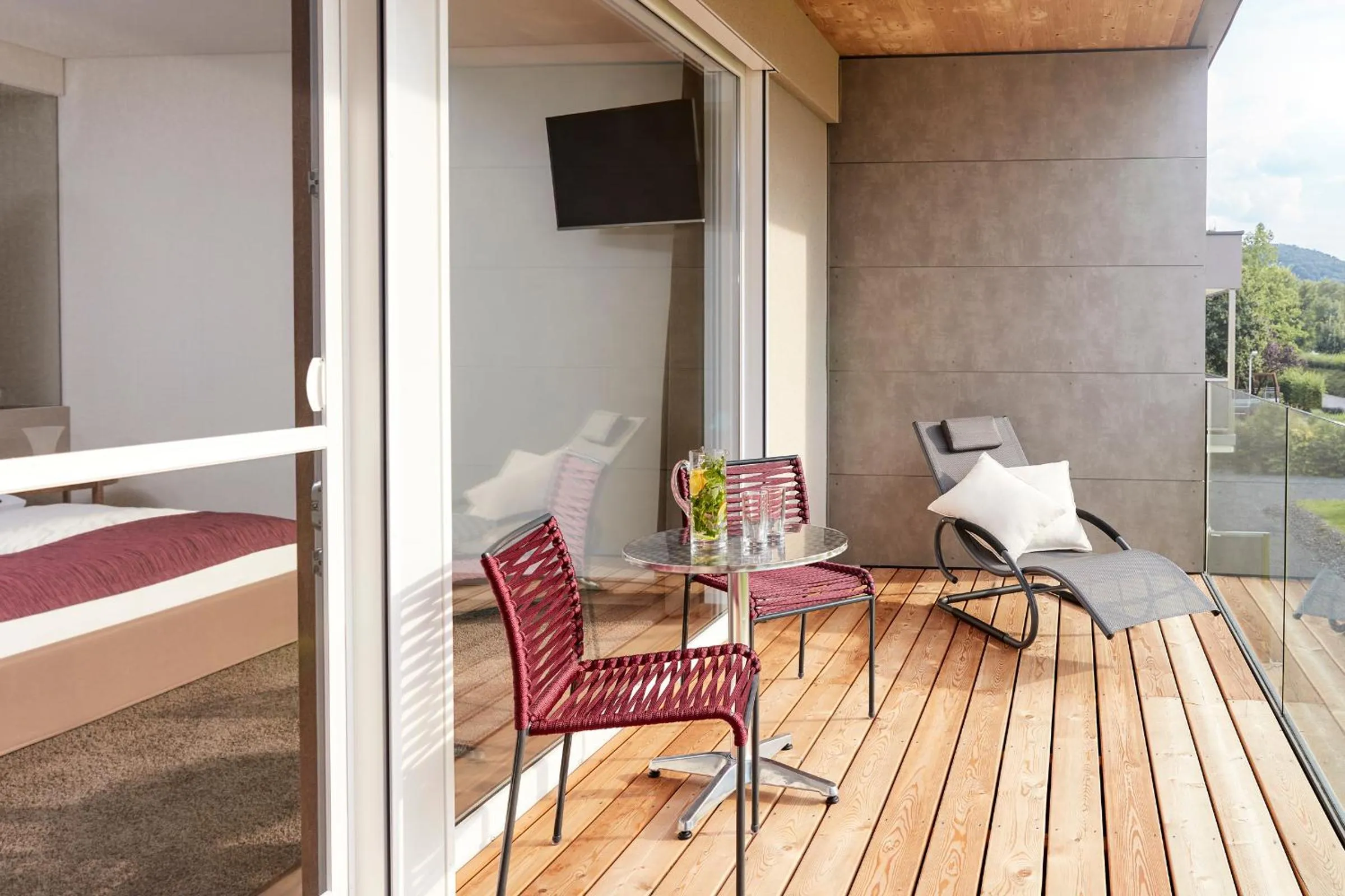 Patio in Hotel Birkenhof