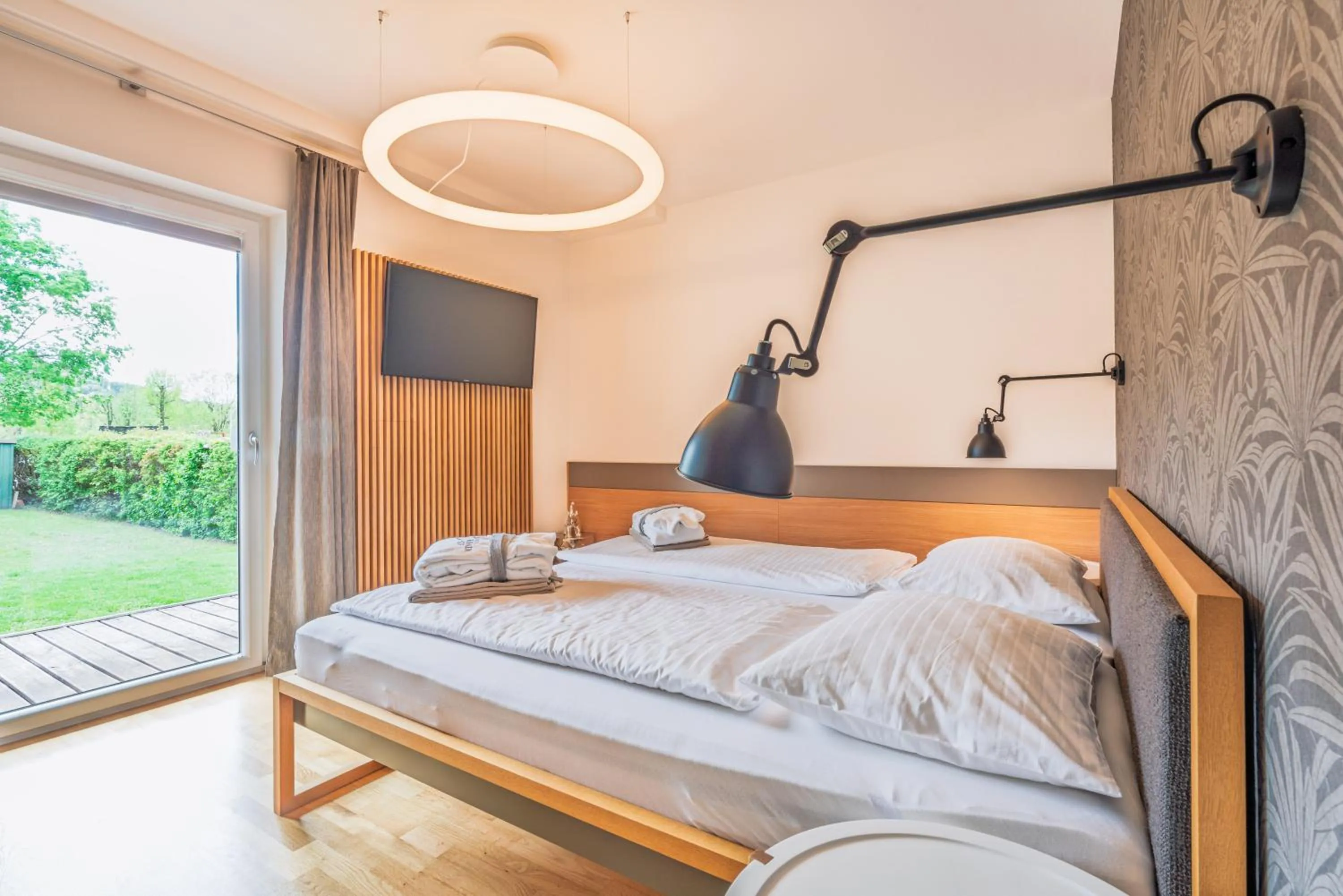 Bed in Hotel Birkenhof