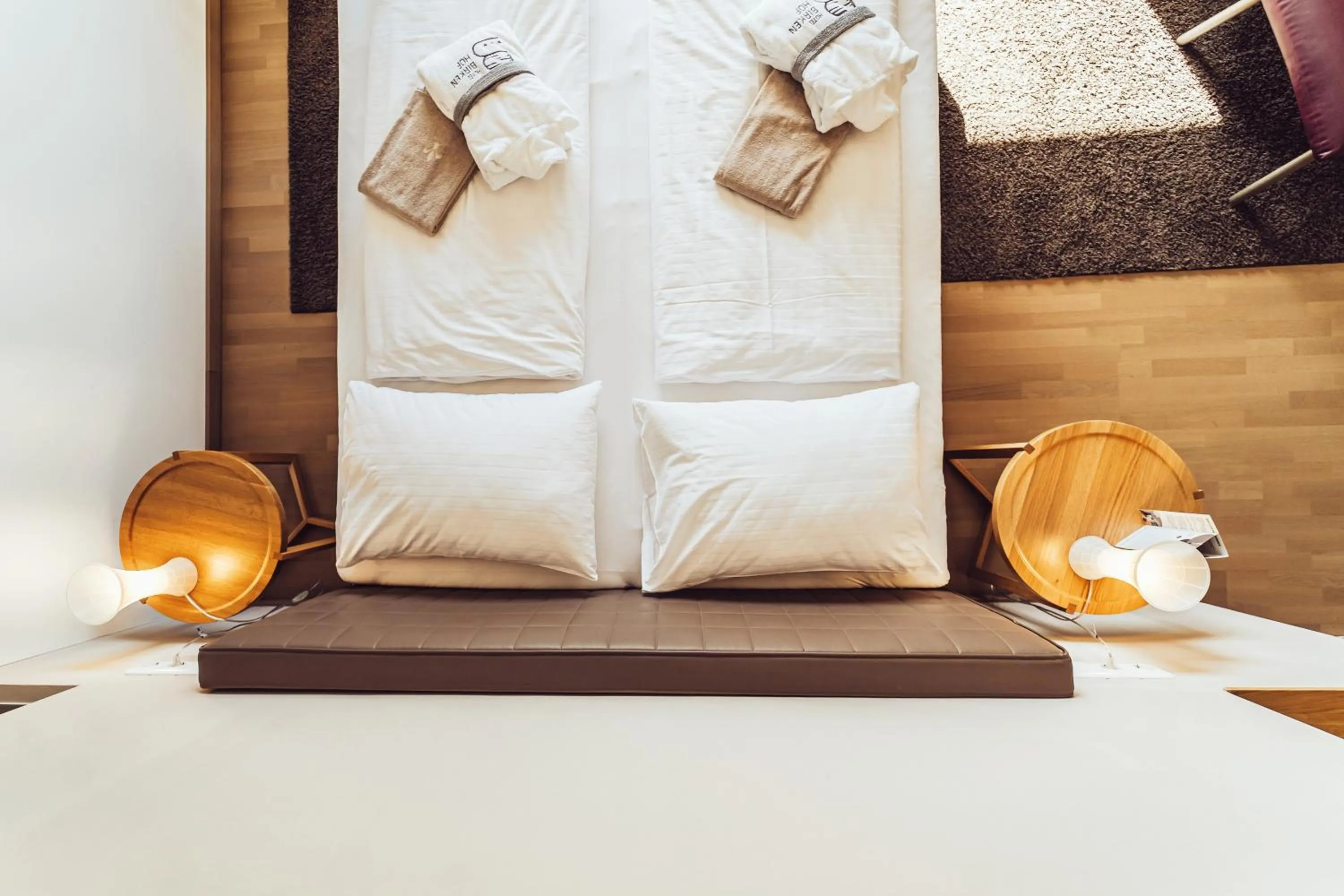 Bed in Hotel Birkenhof