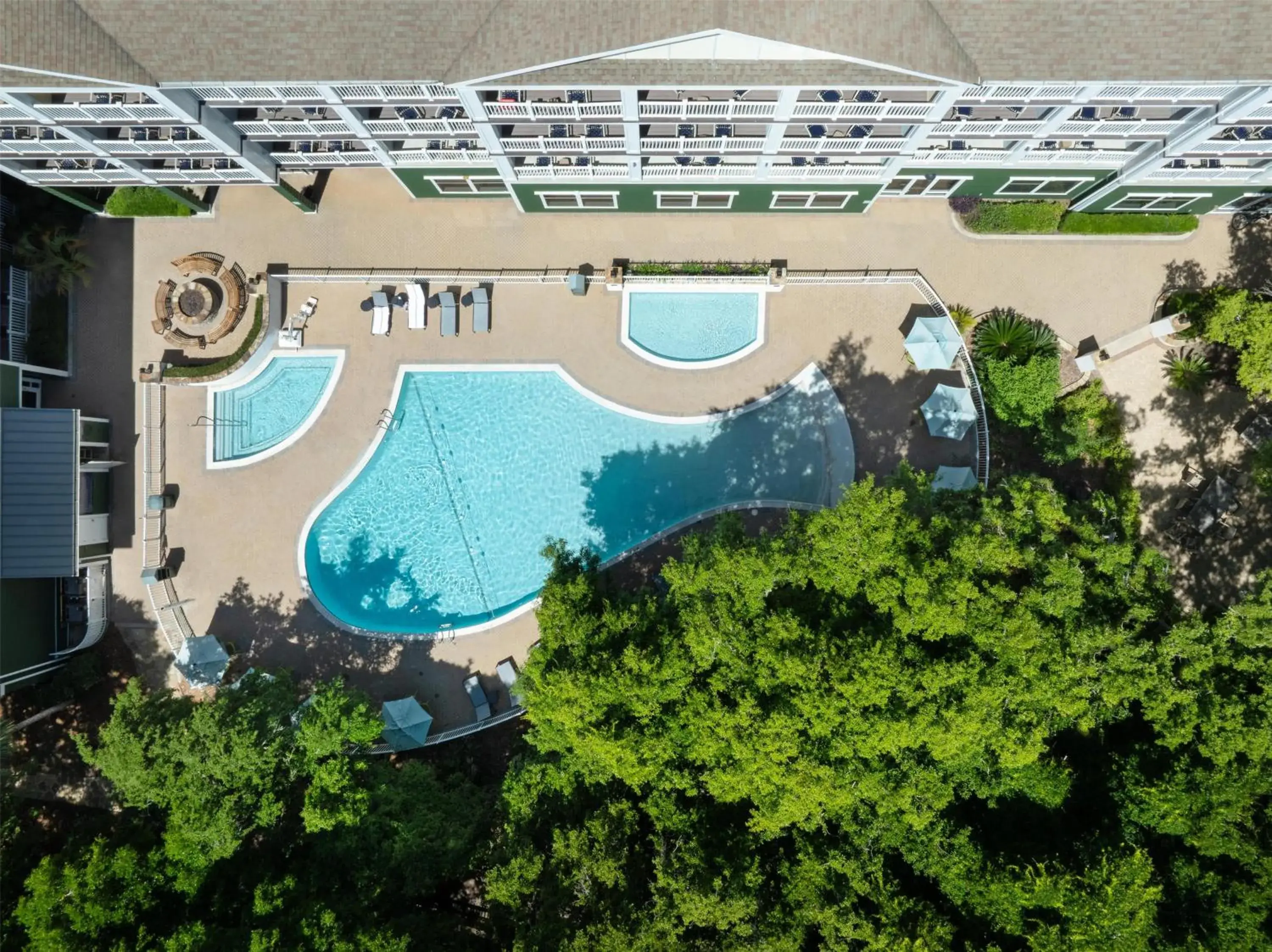 Pool view in Hampton Inn & Suites Jekyll Island Pool view in Hampton Inn & Suites Jekyll Island