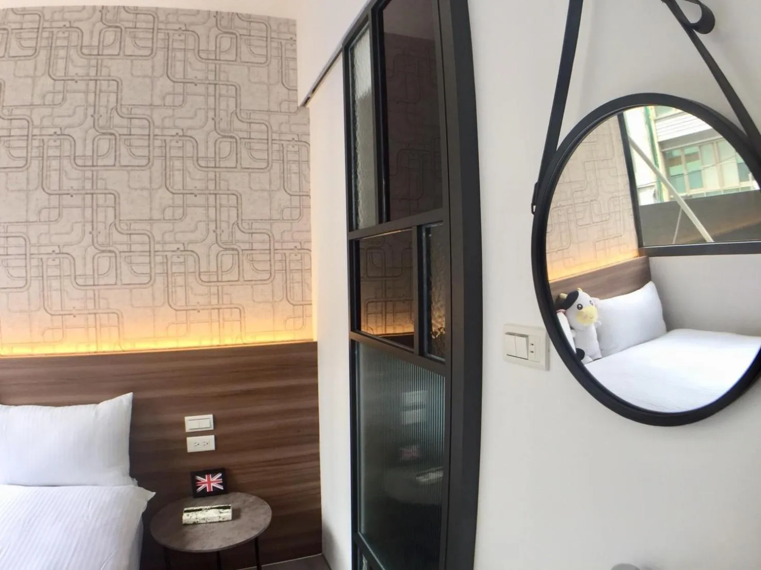 Bed in Meng Yun Ge Hotel