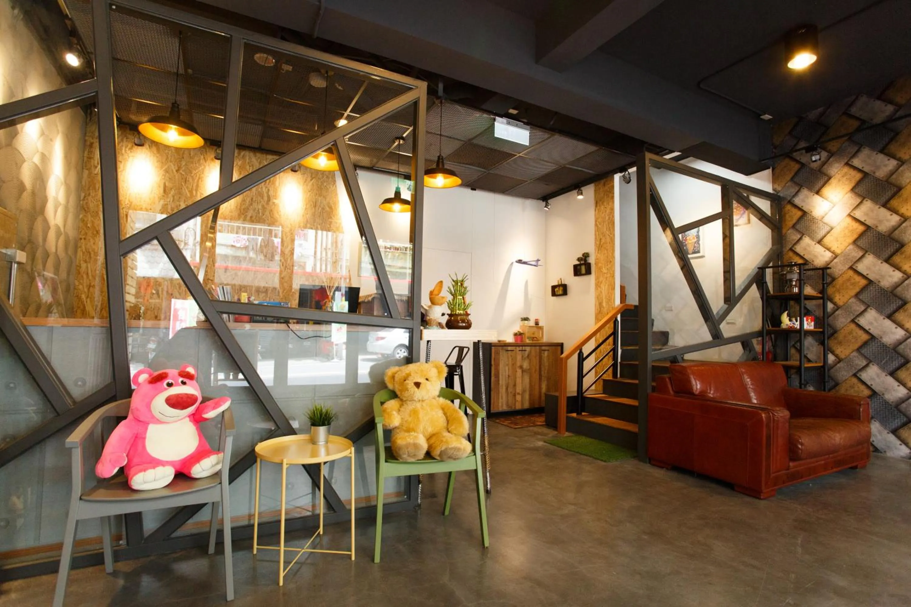 Living room in Meng Yun Ge Hotel