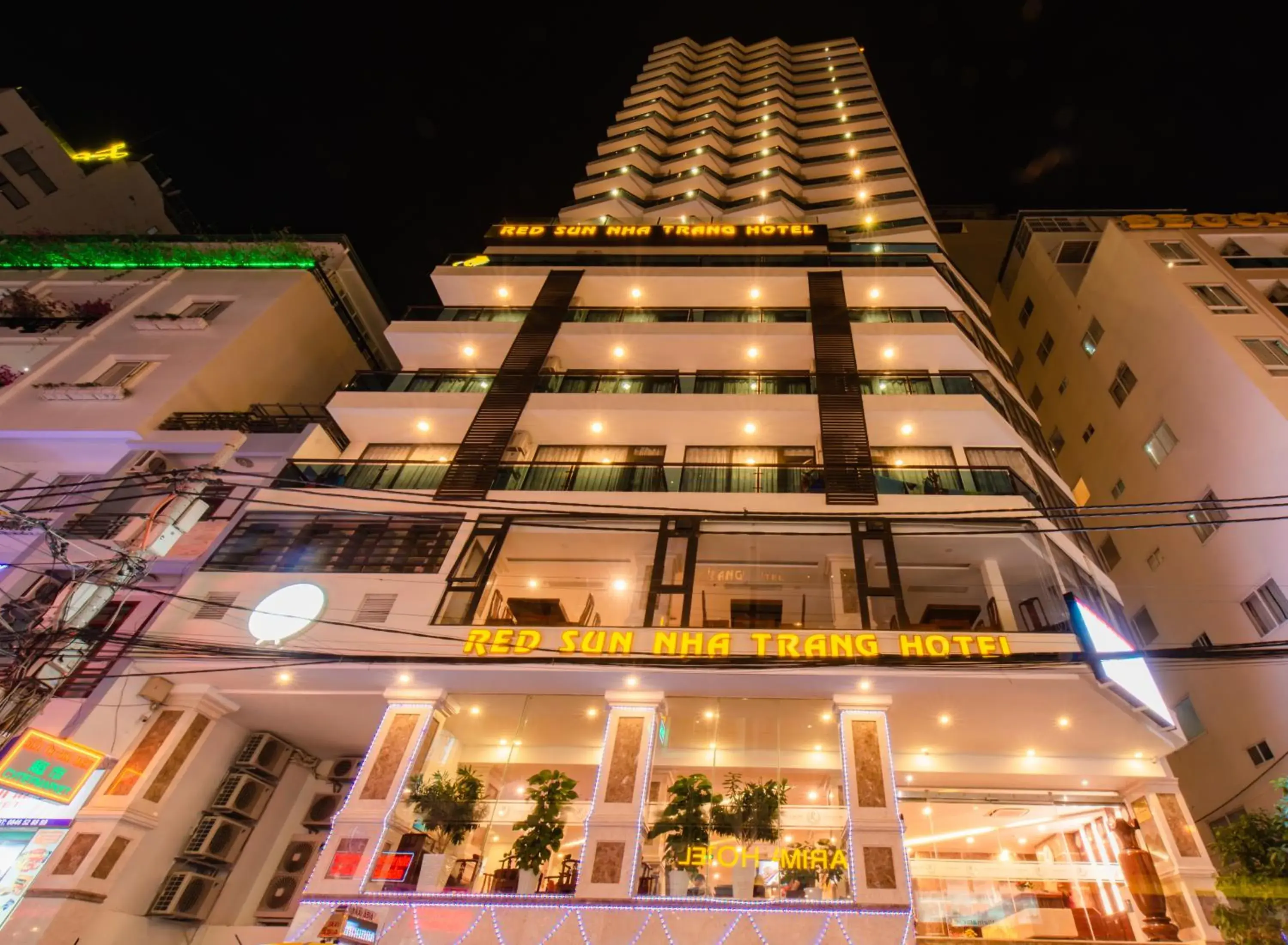 Property building in Red Sun Nha Trang Hotel Property building in Red Sun Nha Trang Hotel