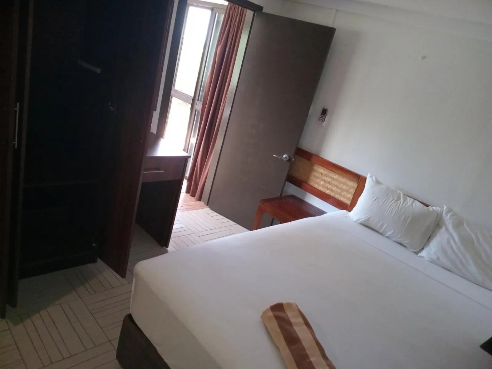 Bed in Dreamview Villas