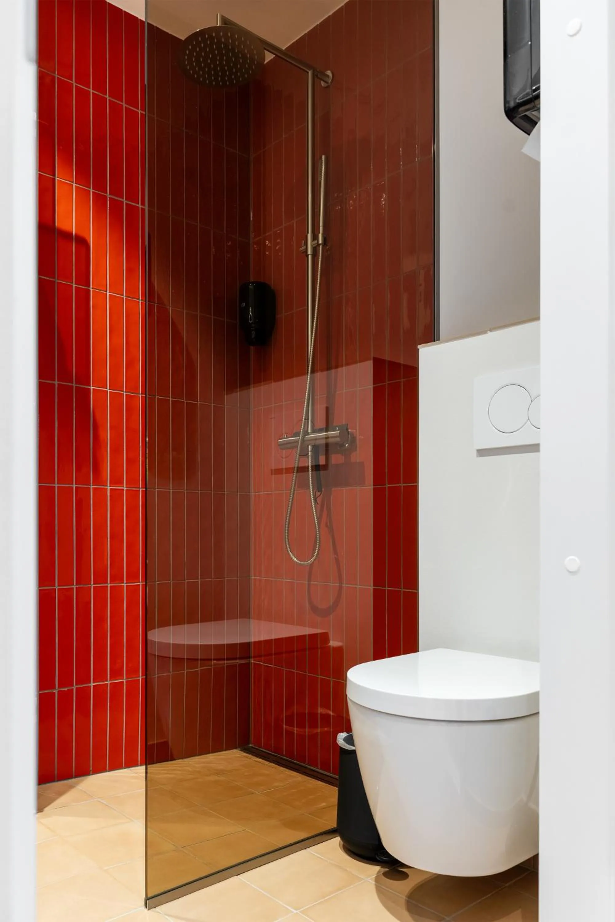 Shower in Hotel Skjern