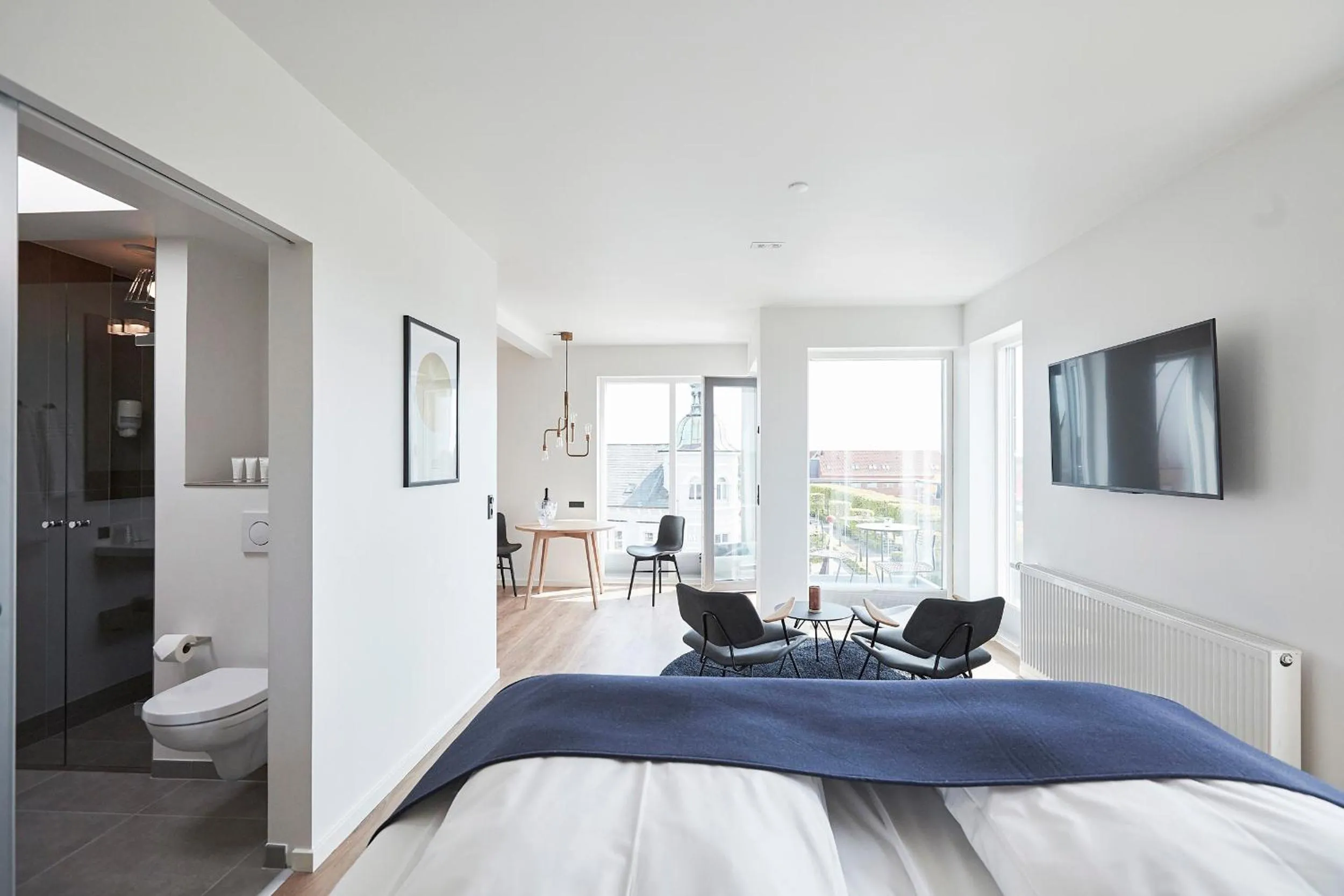 Photo of the whole room, Bed in Hotel Skjern