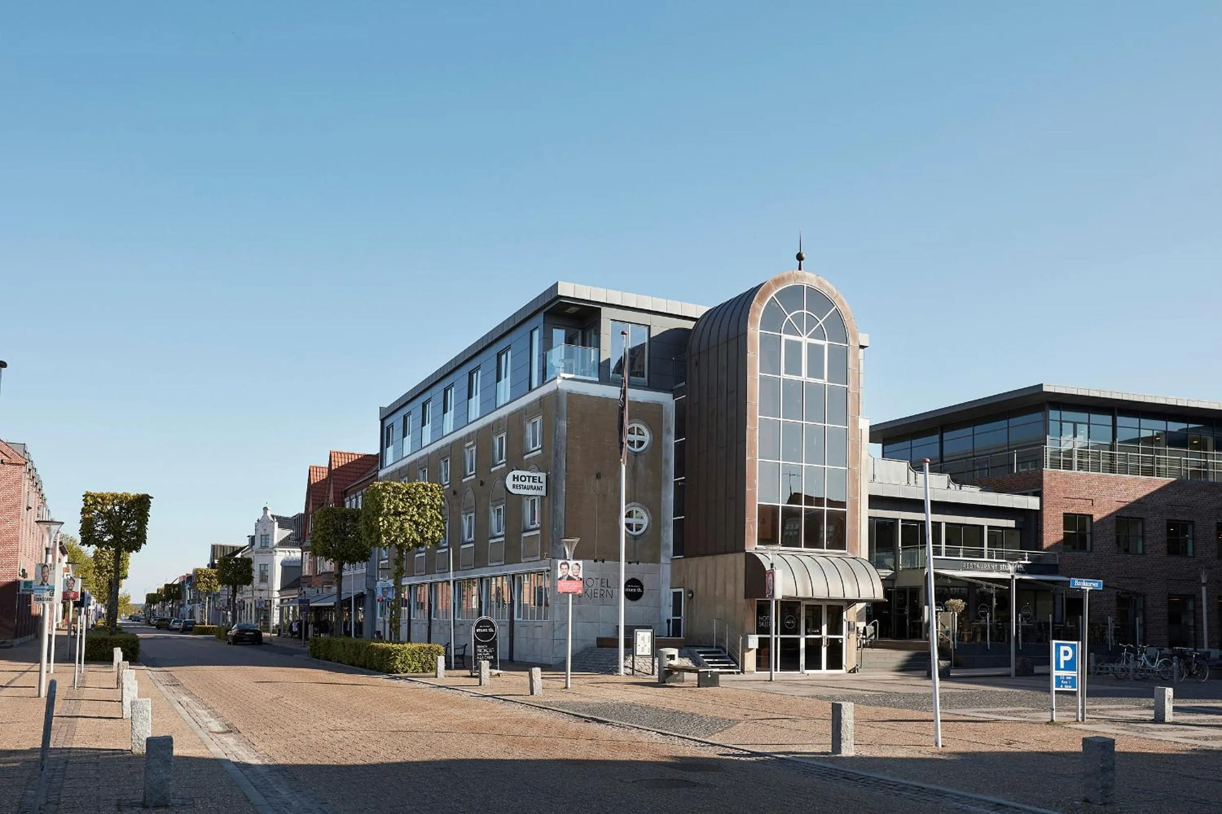 Facade/entrance in Hotel Skjern