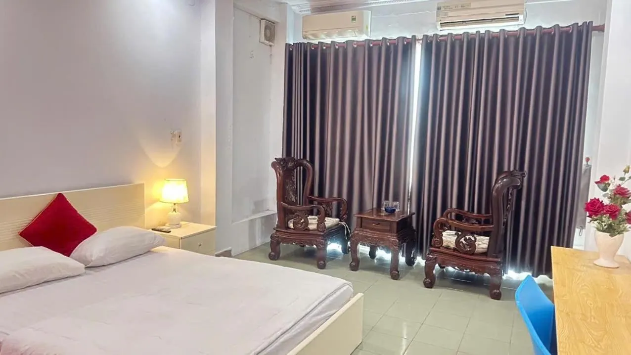 Bed in Bao Long Hotel