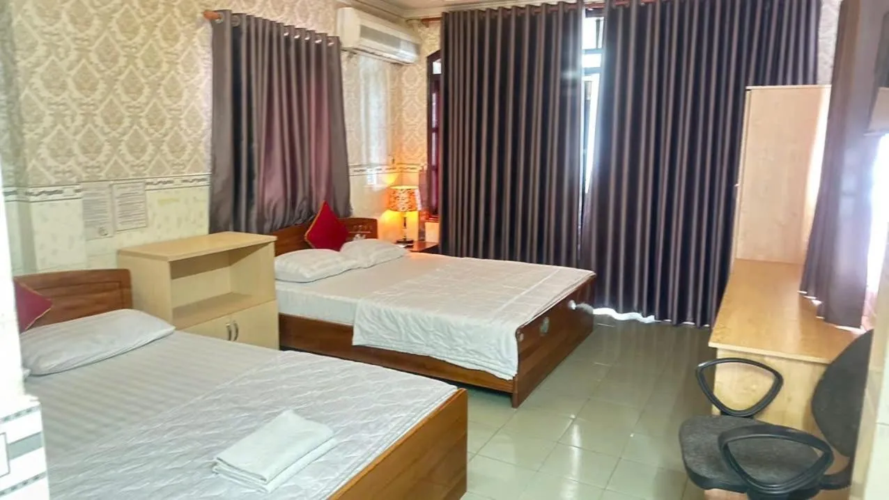 Bed in Bao Long Hotel