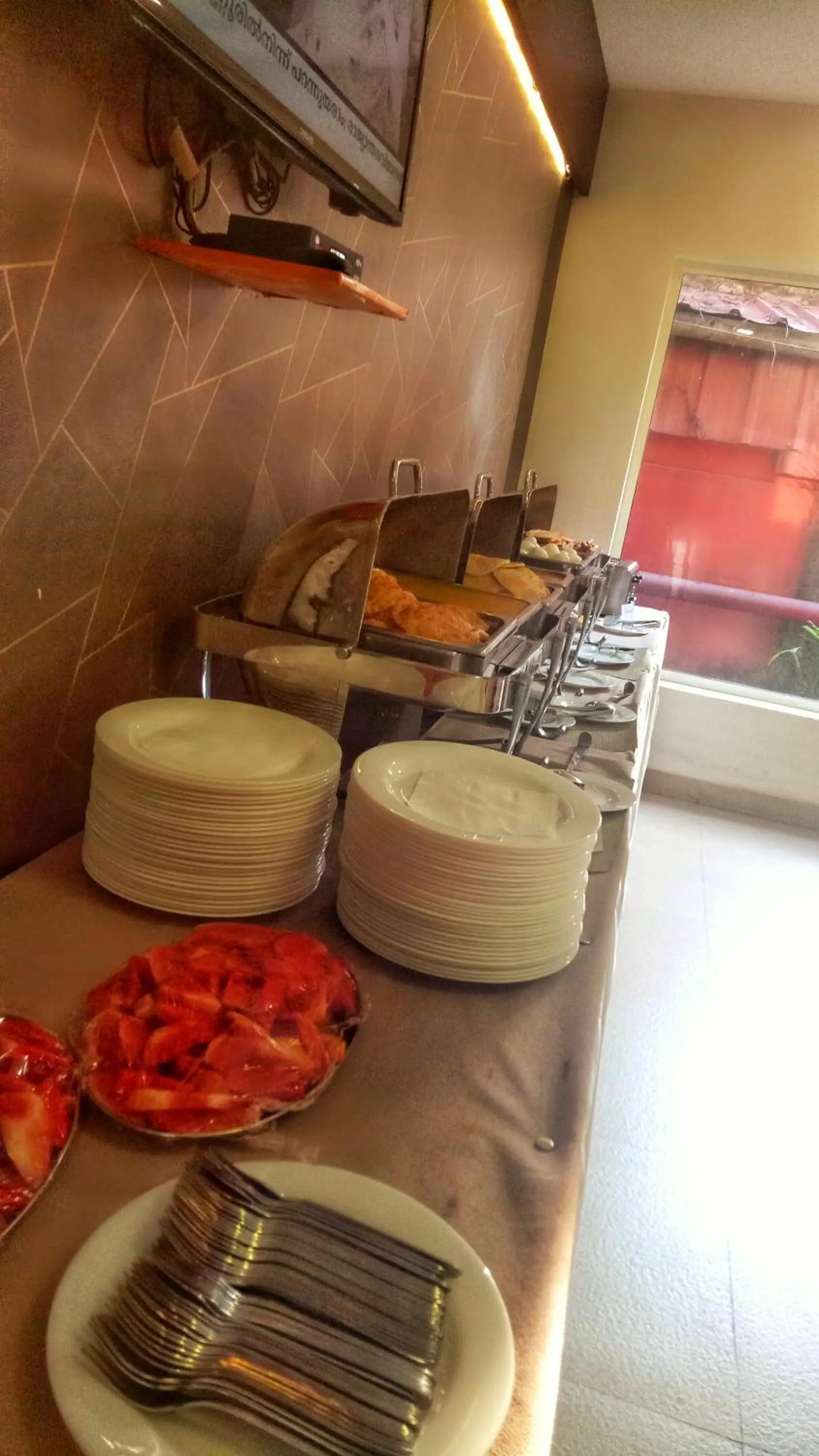 Breakfast in Hotel Yamuna