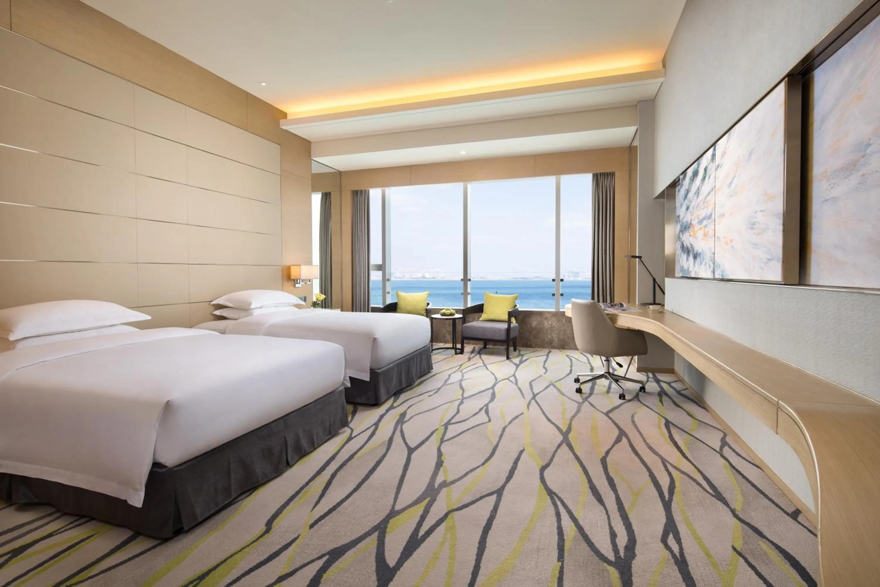 Bedroom, Bed in Fliport Wutong Hotel-Free Welcome Fruit & Near Exhibition Center