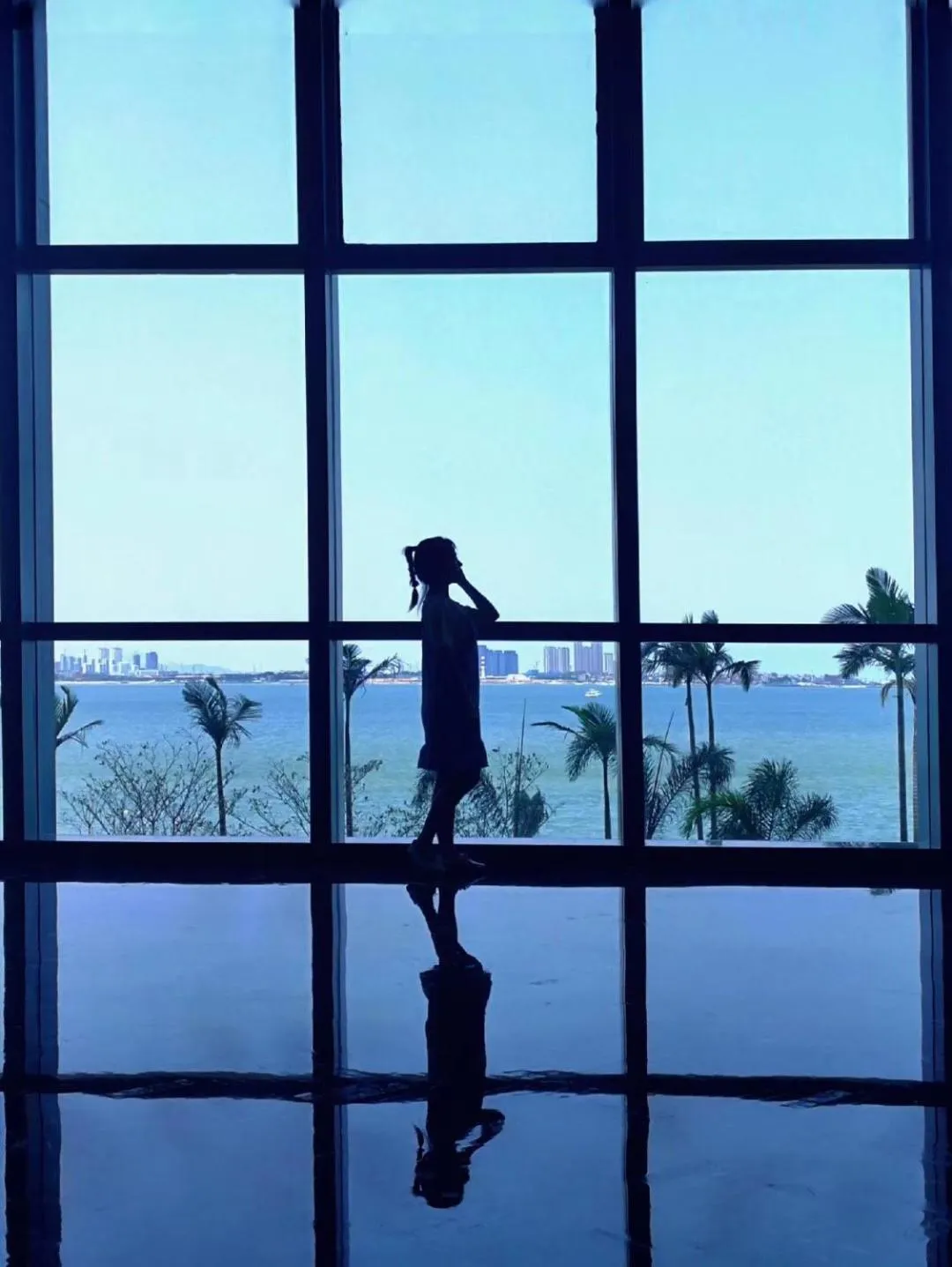 Pool view in Fliport Wutong Hotel-Free Welcome Fruit & Near Exhibition Center