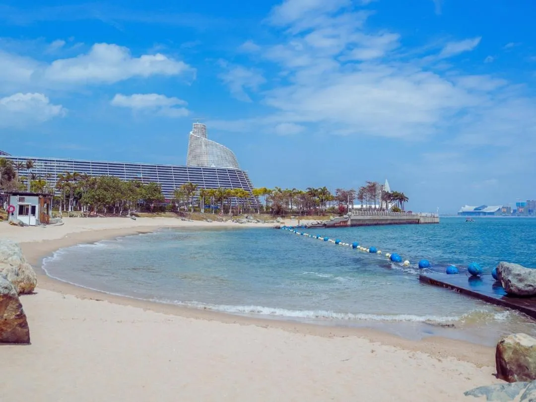Beach in Fliport Wutong Hotel-Free Welcome Fruit & Near Exhibition Center