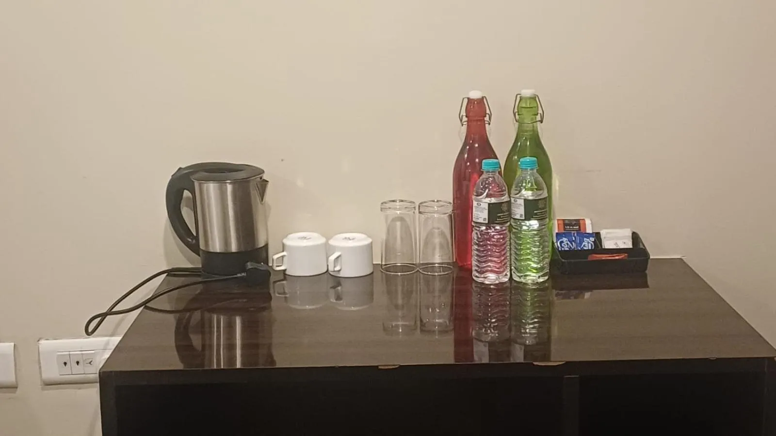 Coffee/tea facilities in Hotel Sriram JB Residency