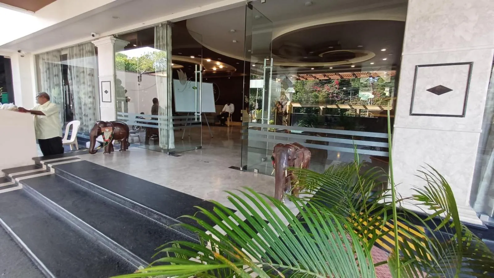 Facade/entrance in Hotel Sriram JB Residency