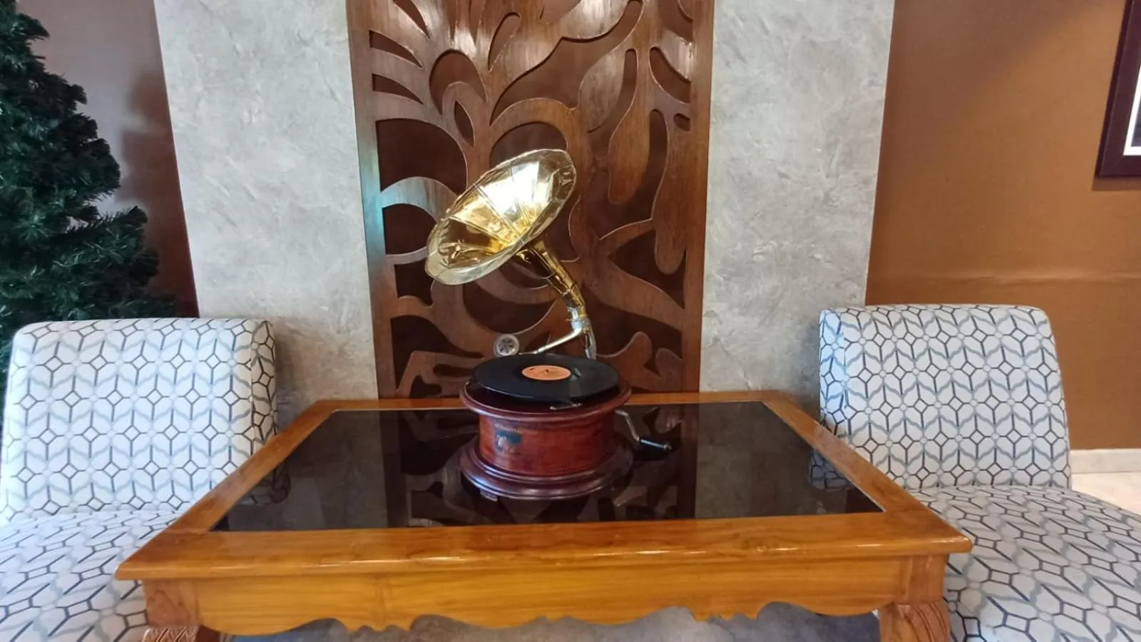 Seating area in Hotel Sriram JB Residency