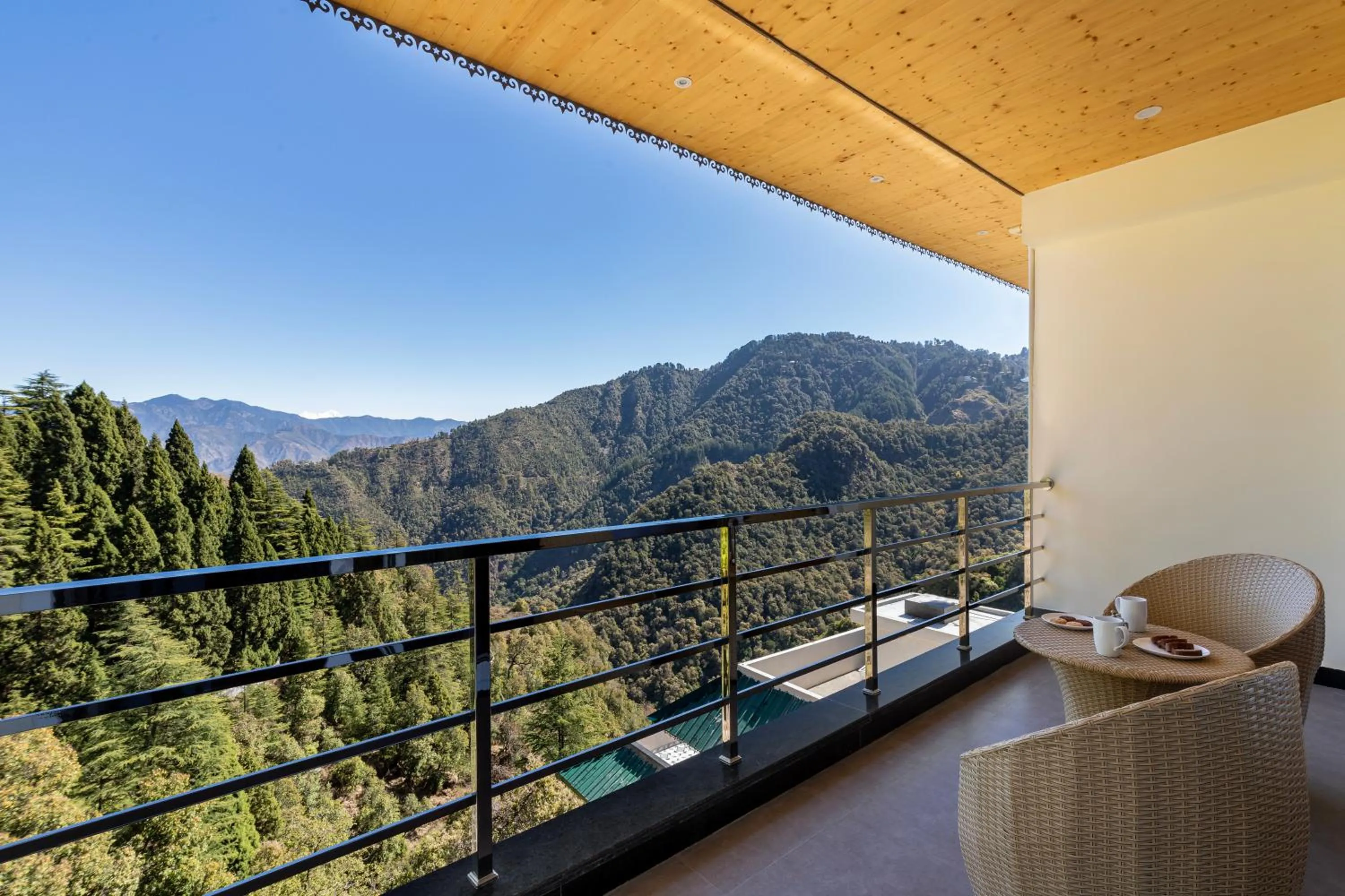 Balcony/Terrace in Country Inn Premier Pacific Mall Road Mussoorie