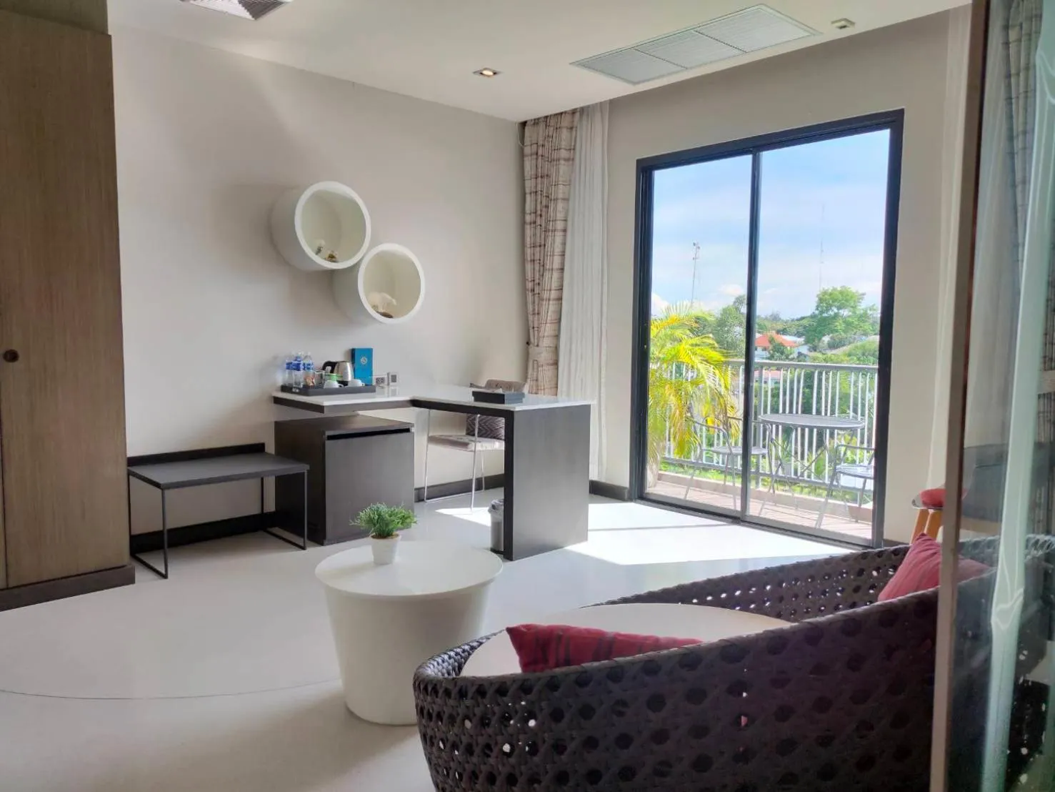 Seating area in Sorin hotel