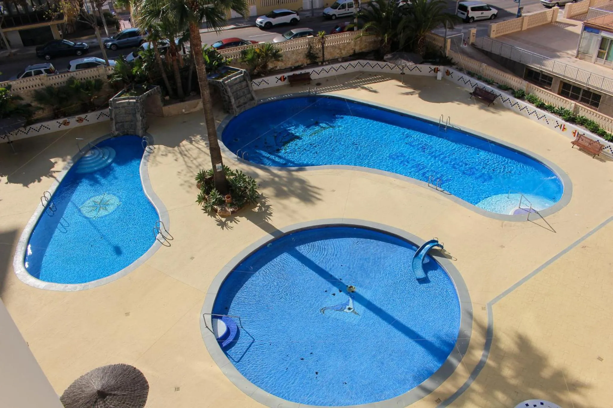 Pool view in Turquesa Beach Unitursa