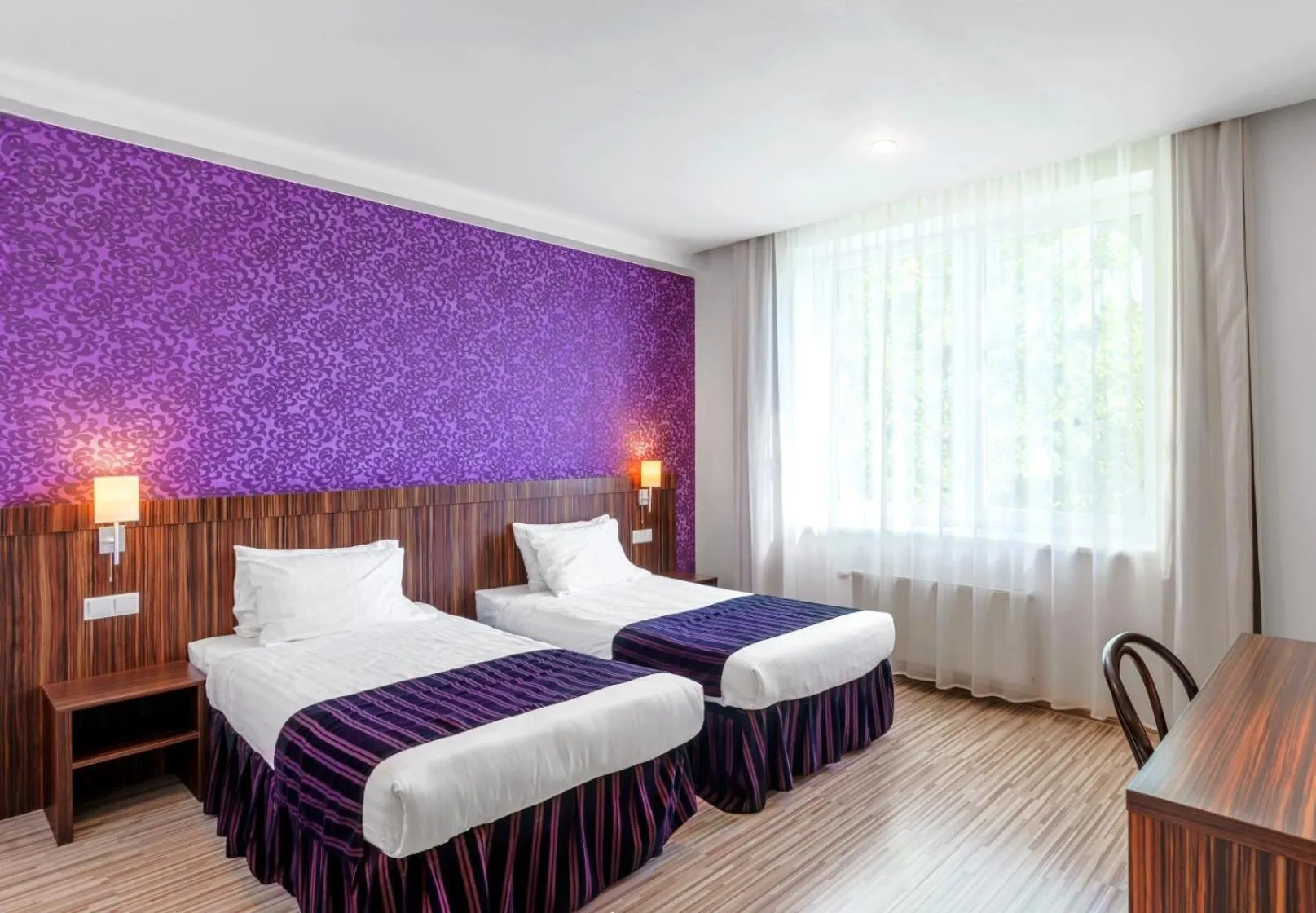 Bedroom, Bed in Rija VEF Hotel with FREE Parking