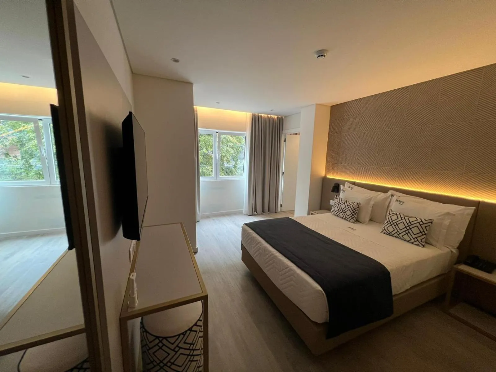 Bedroom, Bed in Patria Hotel