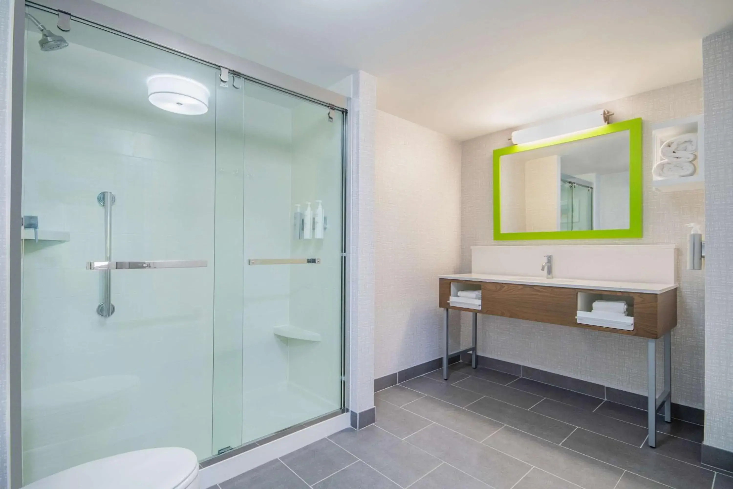 Bathroom in Hampton Inn East Aurora Bathroom in Hampton Inn East Aurora