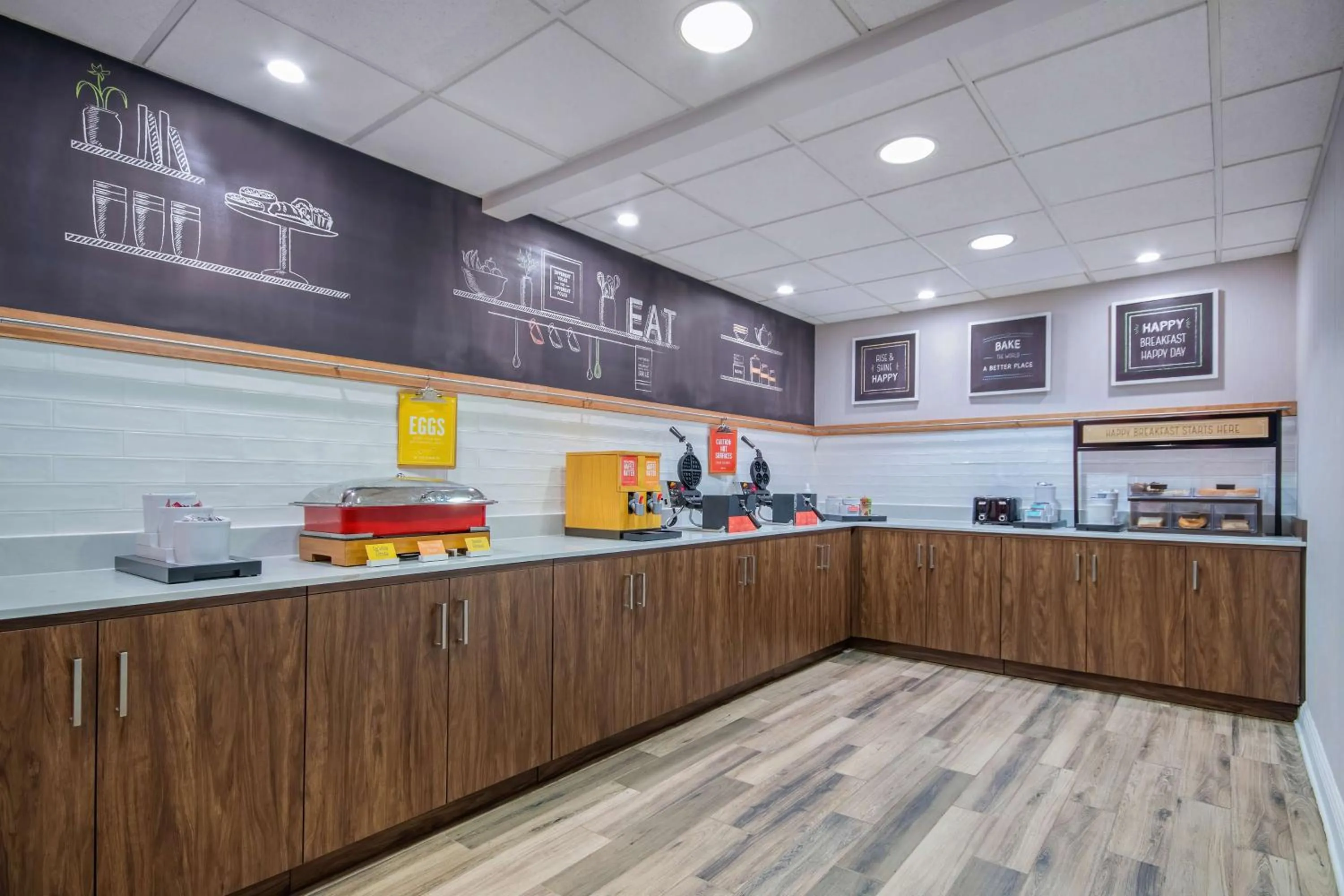 Breakfast in Hampton Inn East Aurora