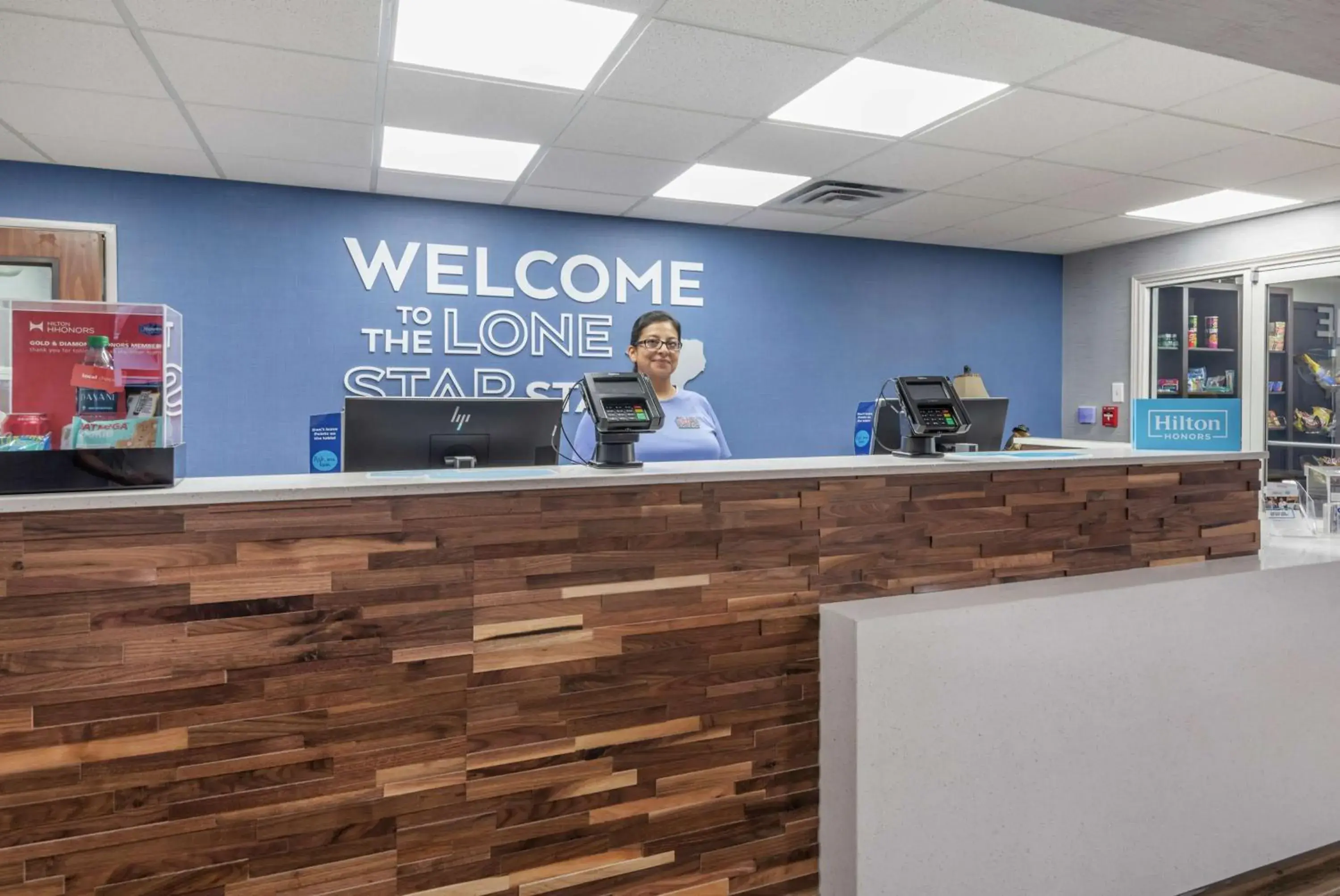 Lobby or reception in Hampton Inn Brownwood Lobby or reception in Hampton Inn Brownwood