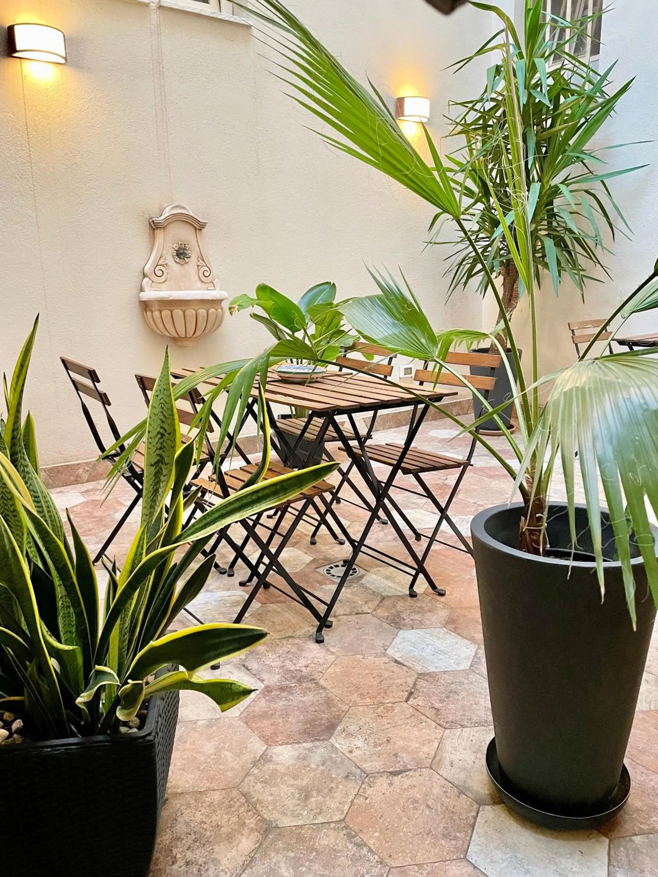 Patio in B&B Kalavrìa