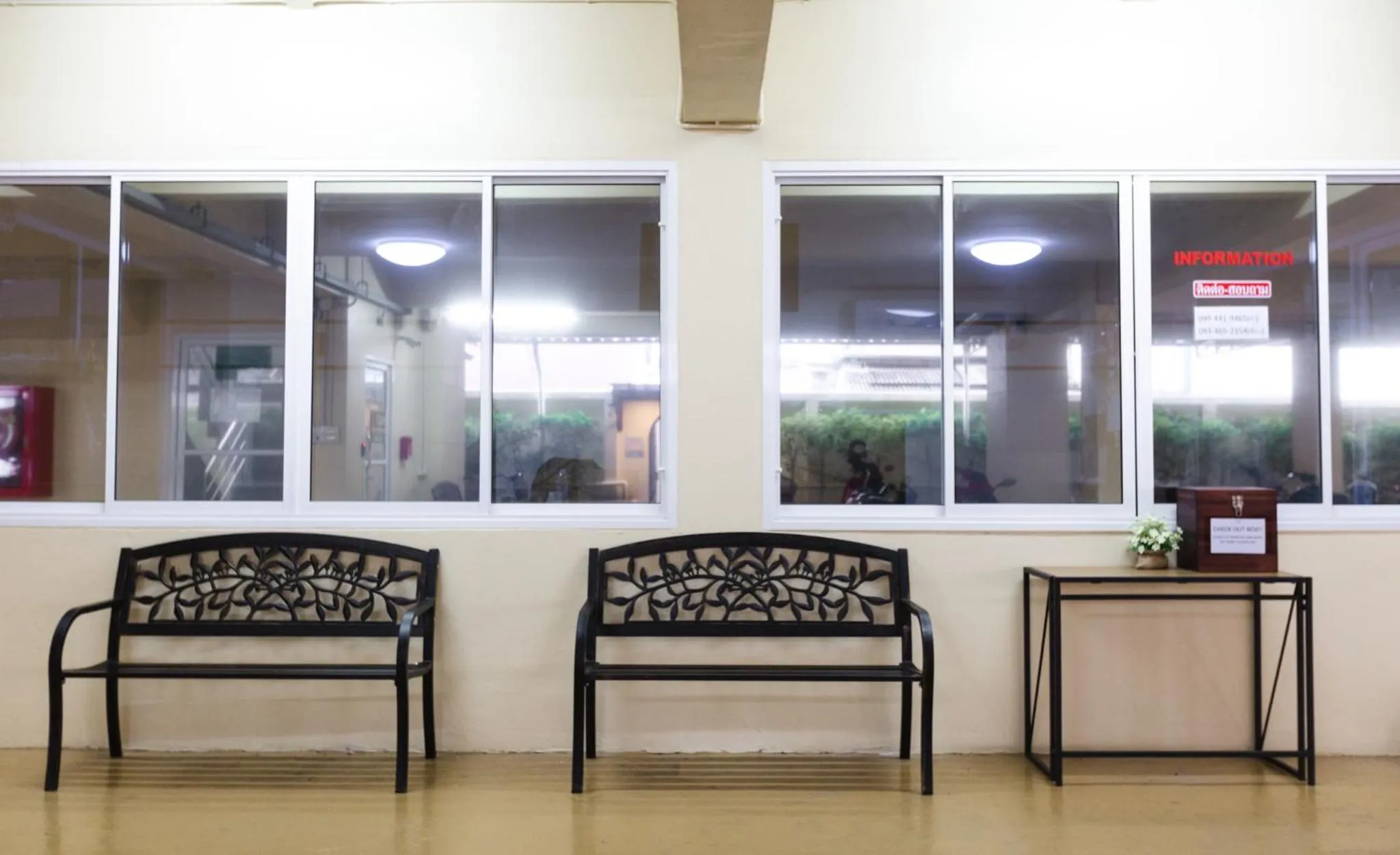 Seating area in House of Happiness